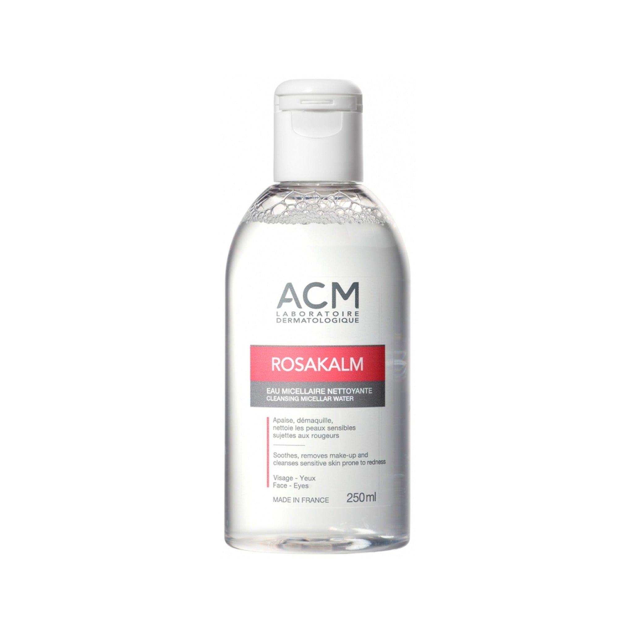 ACM Rosakalm Eau Micelaire Nettoyante Visage-Yeux Flacon 250ml