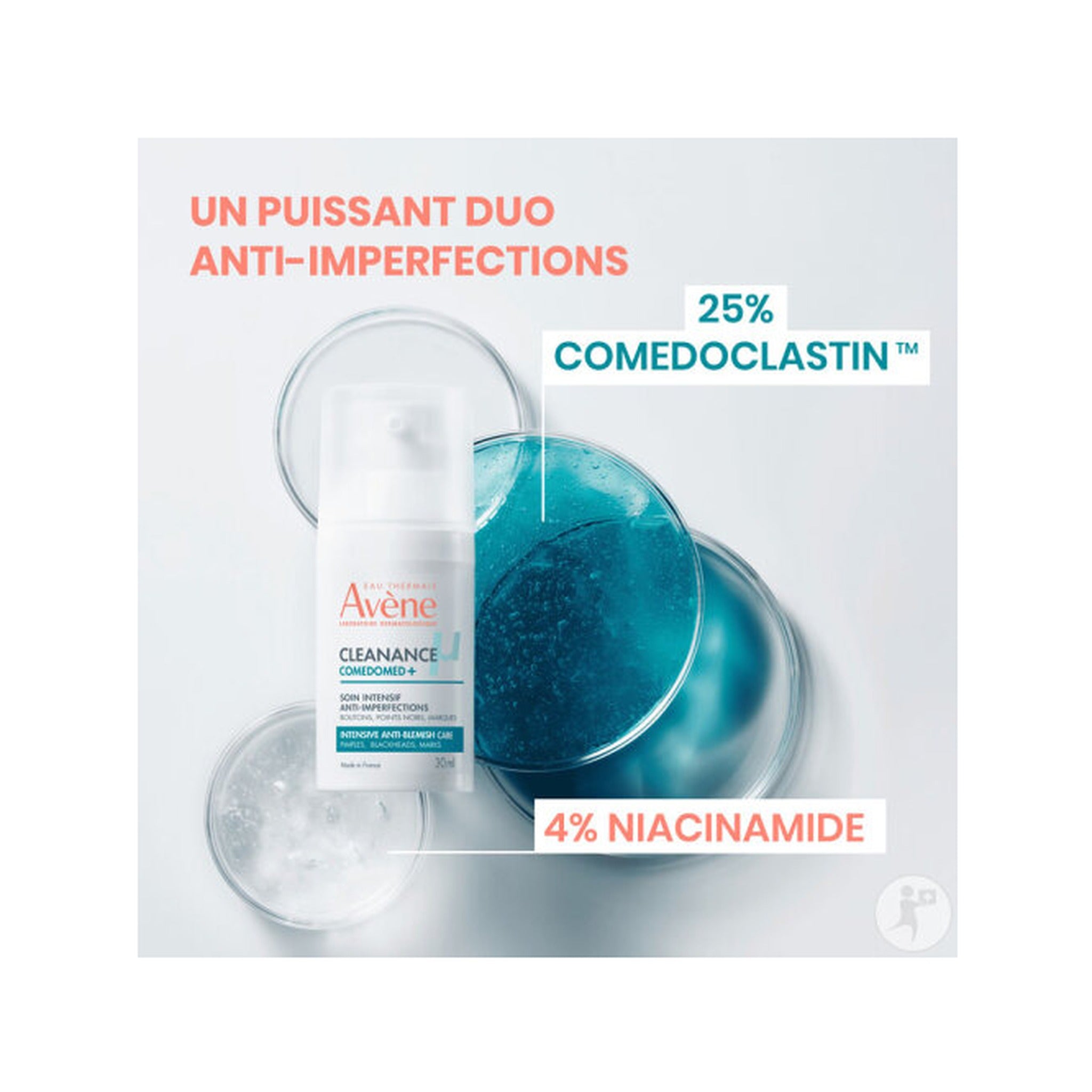 Avène Cleanance Comedomed+ Soin Intensif Anti-Imperfections 30ml