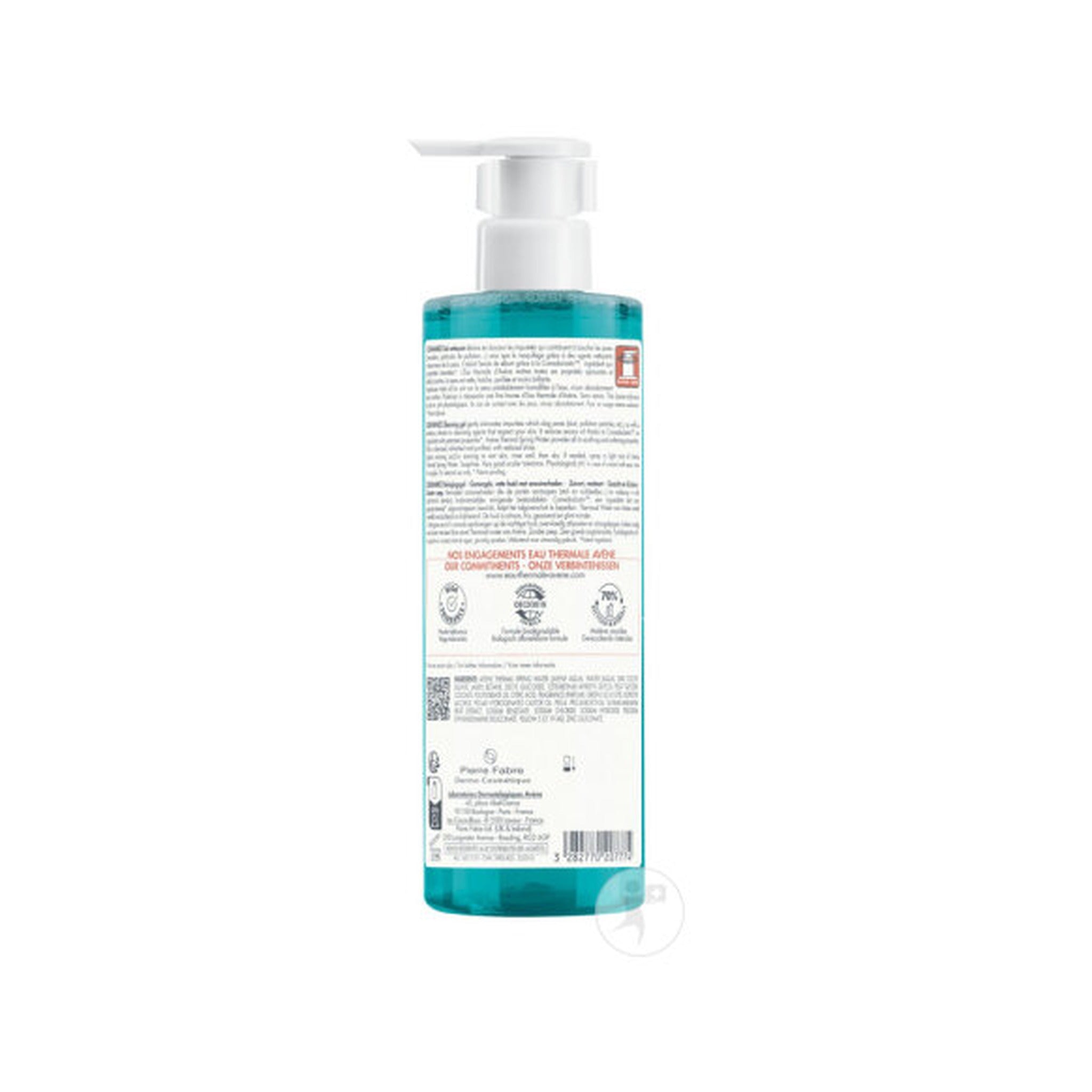 Avène Cleanance Gel Nettoyant Matifiant Purifiant Peau Grasse 400ml