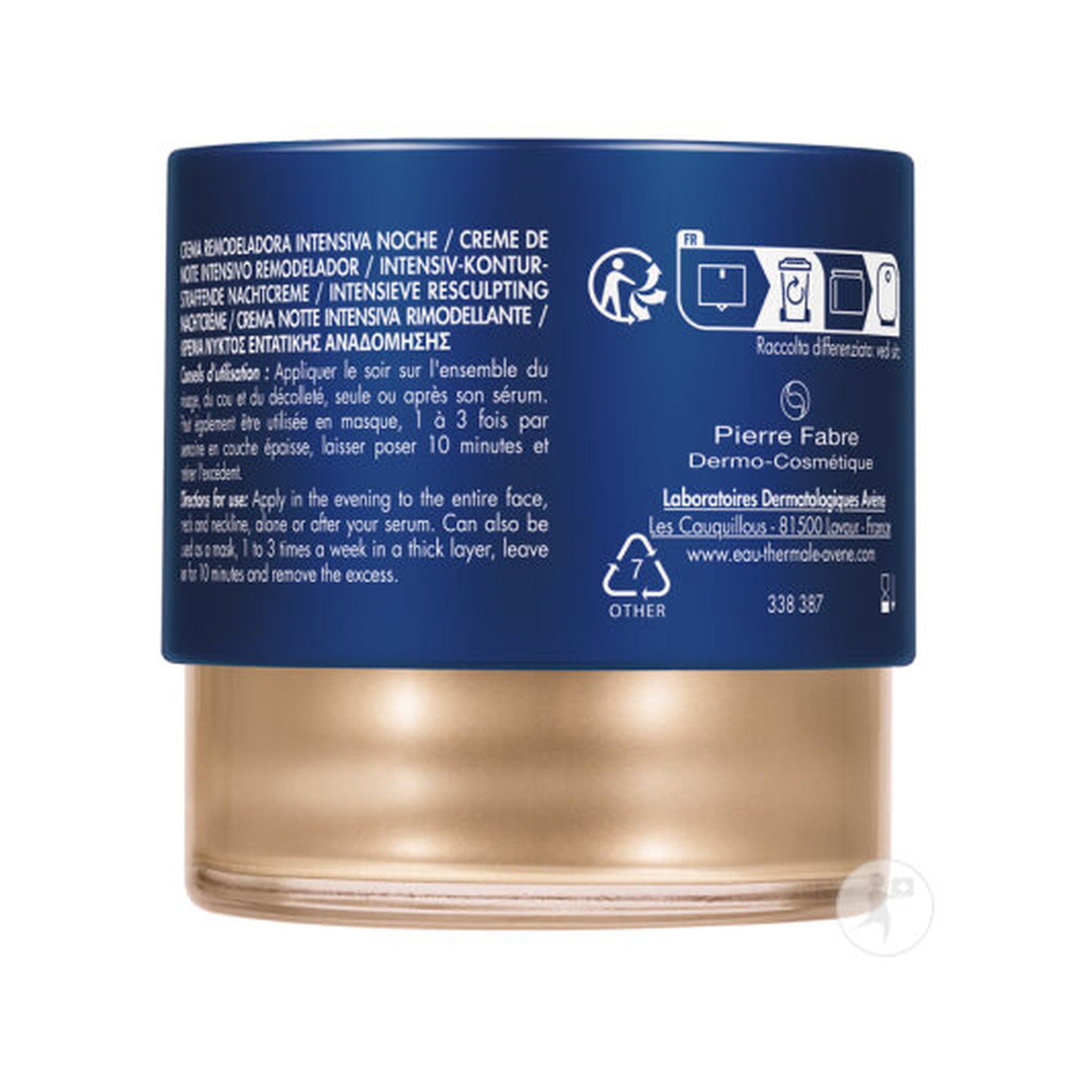Avène Dermabsolu Nuit Crème Intensive Resculptante Anti-Âge Bakuchiol & Niacinamide  40ml