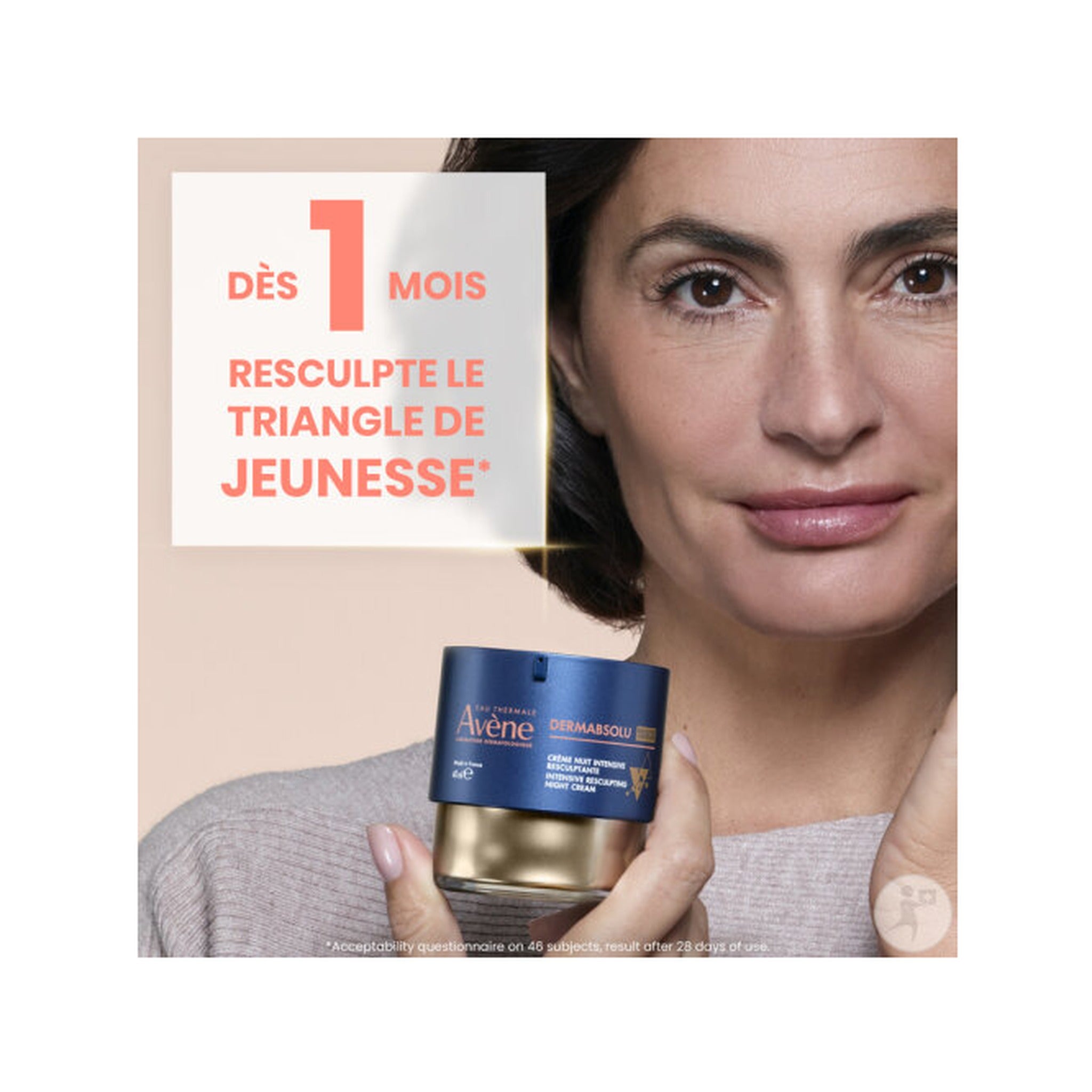Avène Dermabsolu Nuit Crème Intensive Resculptante Anti-Âge Bakuchiol & Niacinamide  40ml