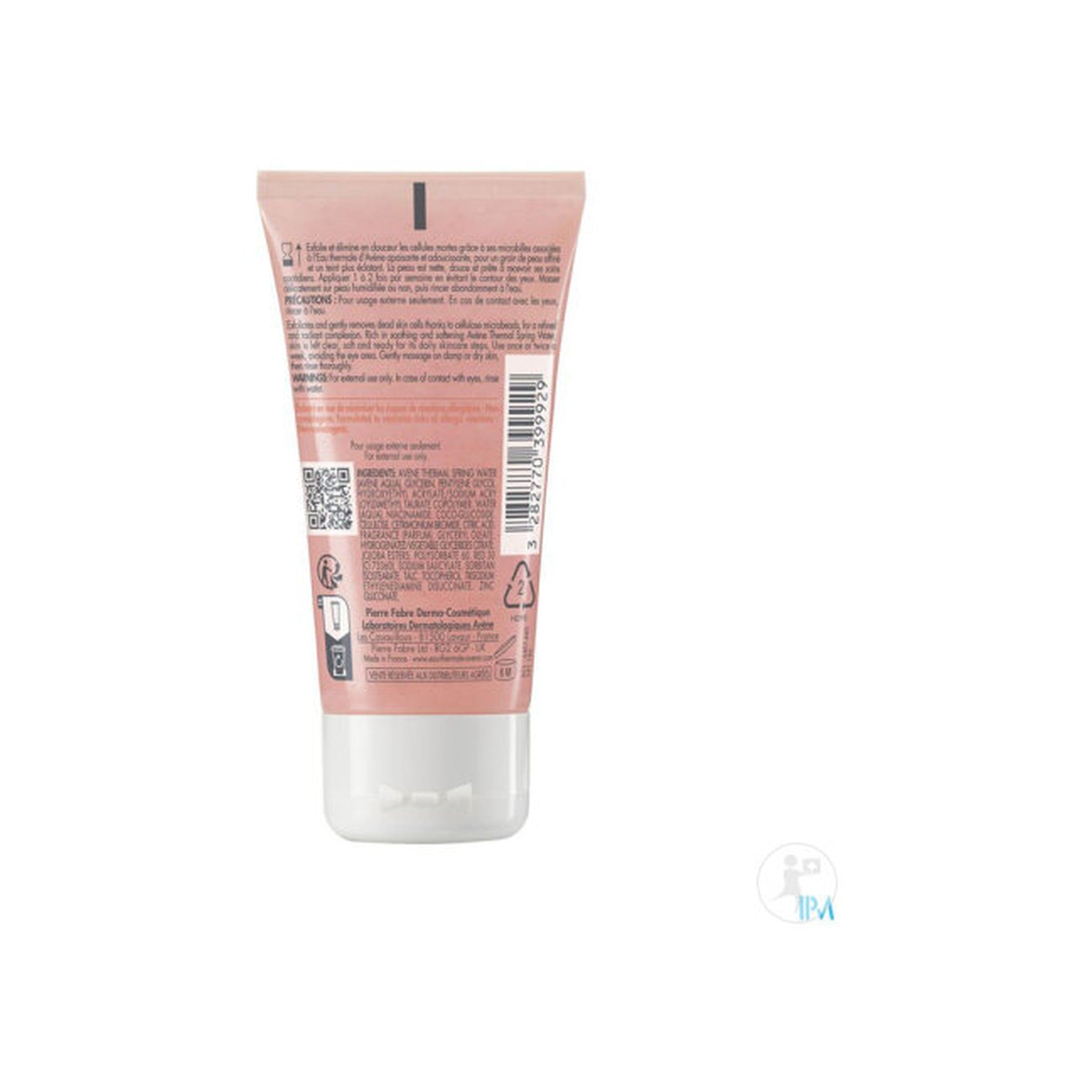 Avène Gelée Gommante Douceur Visage Peaux Sensibles Flacon 50ml