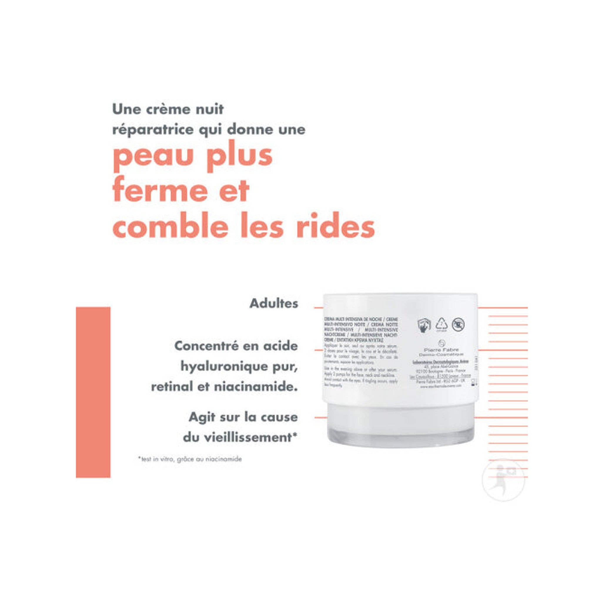 Avène Hyaluron Activ B3 Crème Multi-Intensive Nuit 40ml