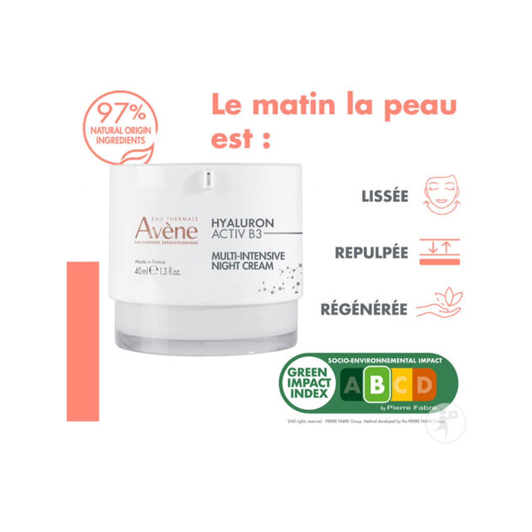 Avène Hyaluron Activ B3 Crème Multi-Intensive Nuit 40ml