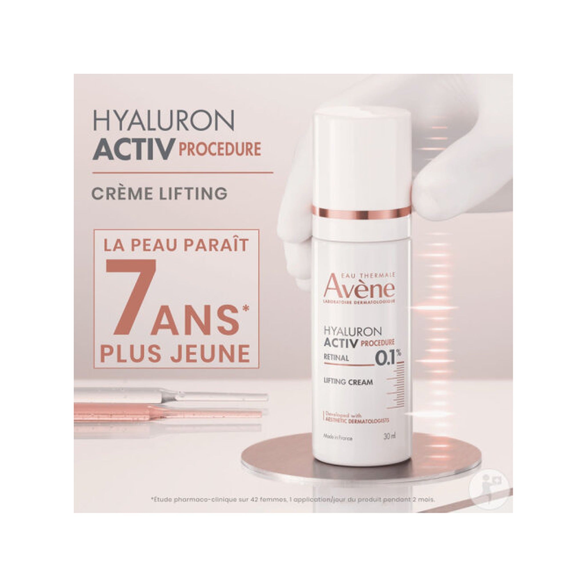 Avène Hyaluron Activ Procedure Retinal 0,1% Crème Lifting Anti-Âge 30ml