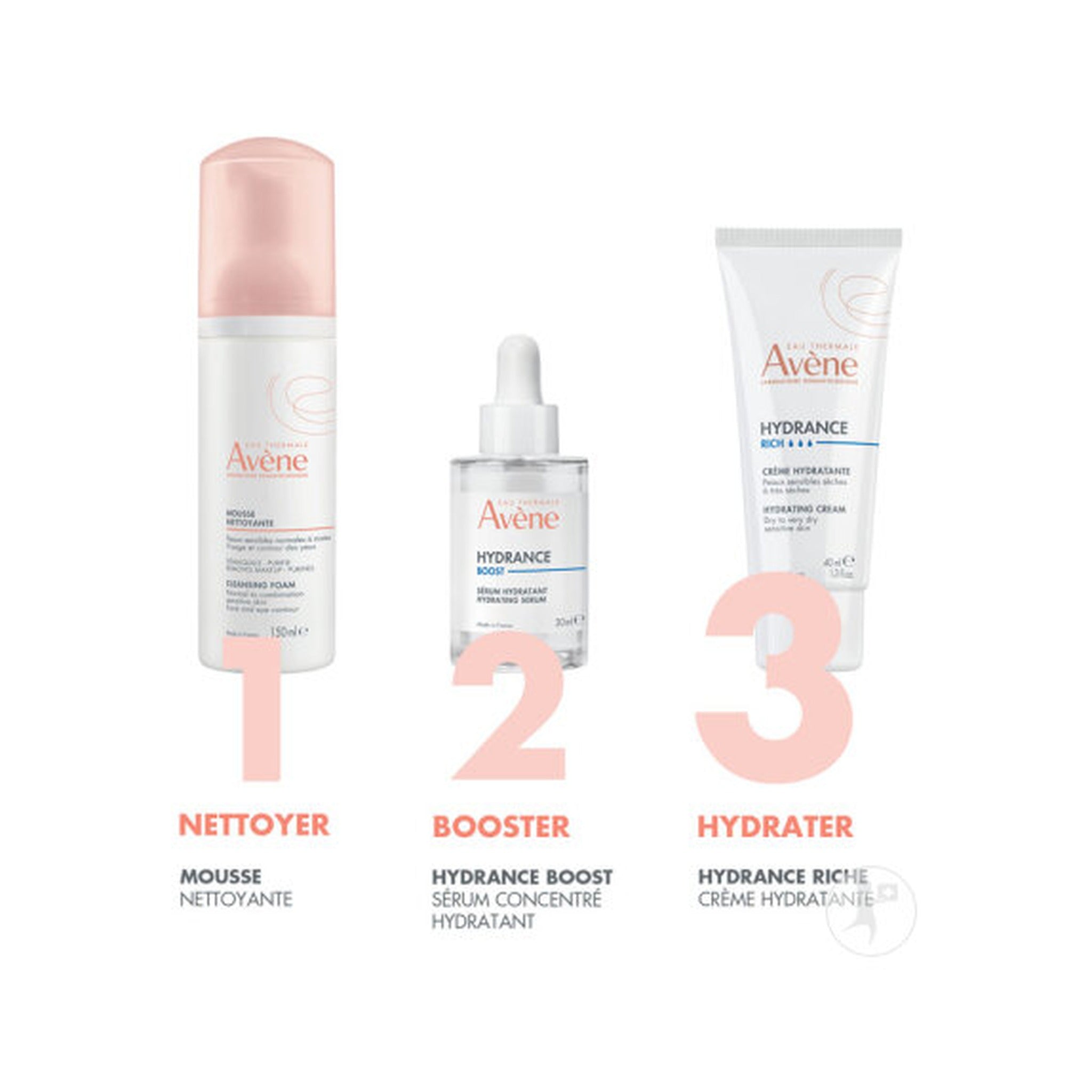 Avène Hydrance Riche Crème Hydratante Peau Sensible Sèche À Très Sèche 40ml