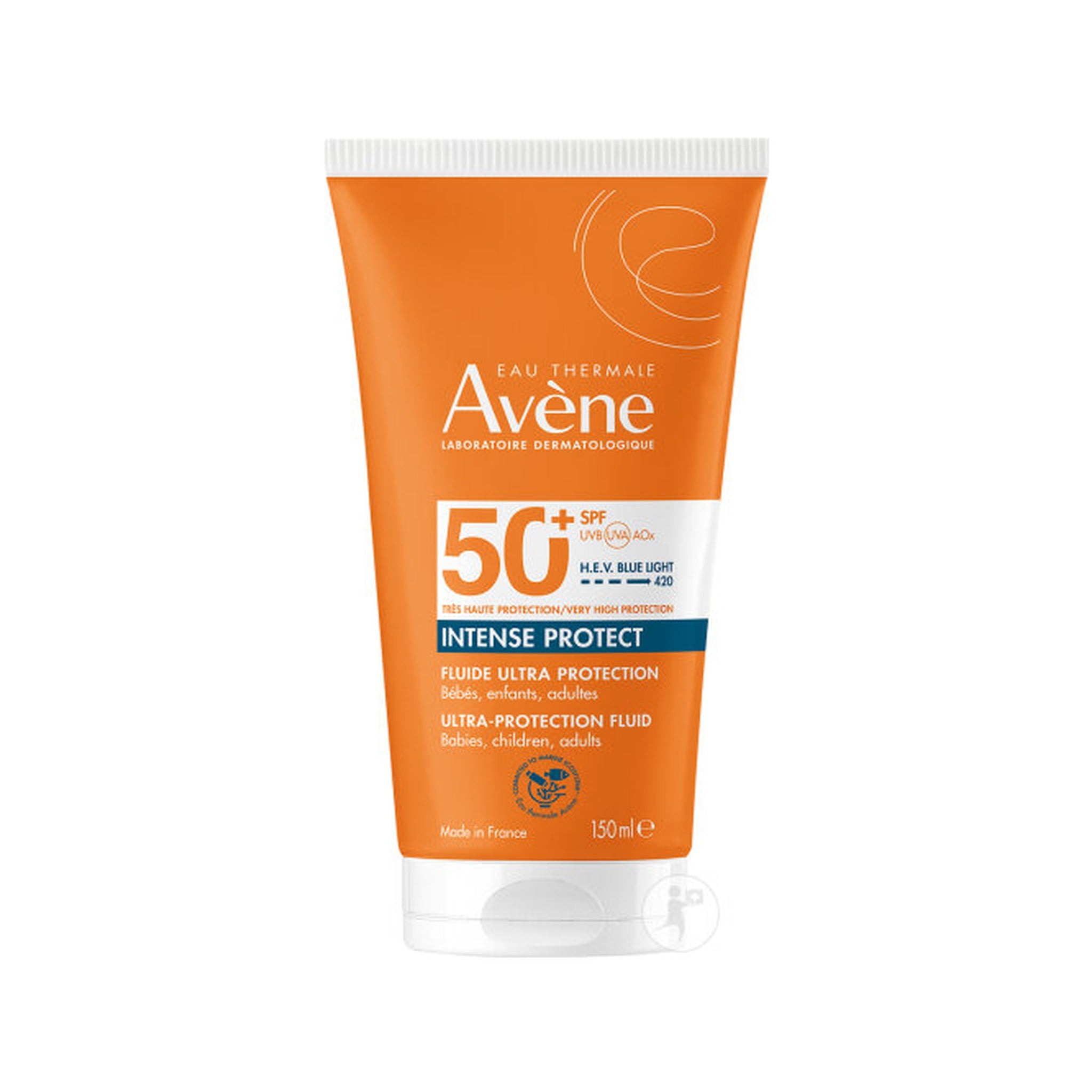 Avène  Solaire Intense Protect IP50+ Peau Très Sensible Vulnérable 150ml