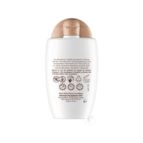 Avène Solaire IP50+ Fluide Minéral Teinté Très Haute Protection Peau Sensible Intolérante 40ml
