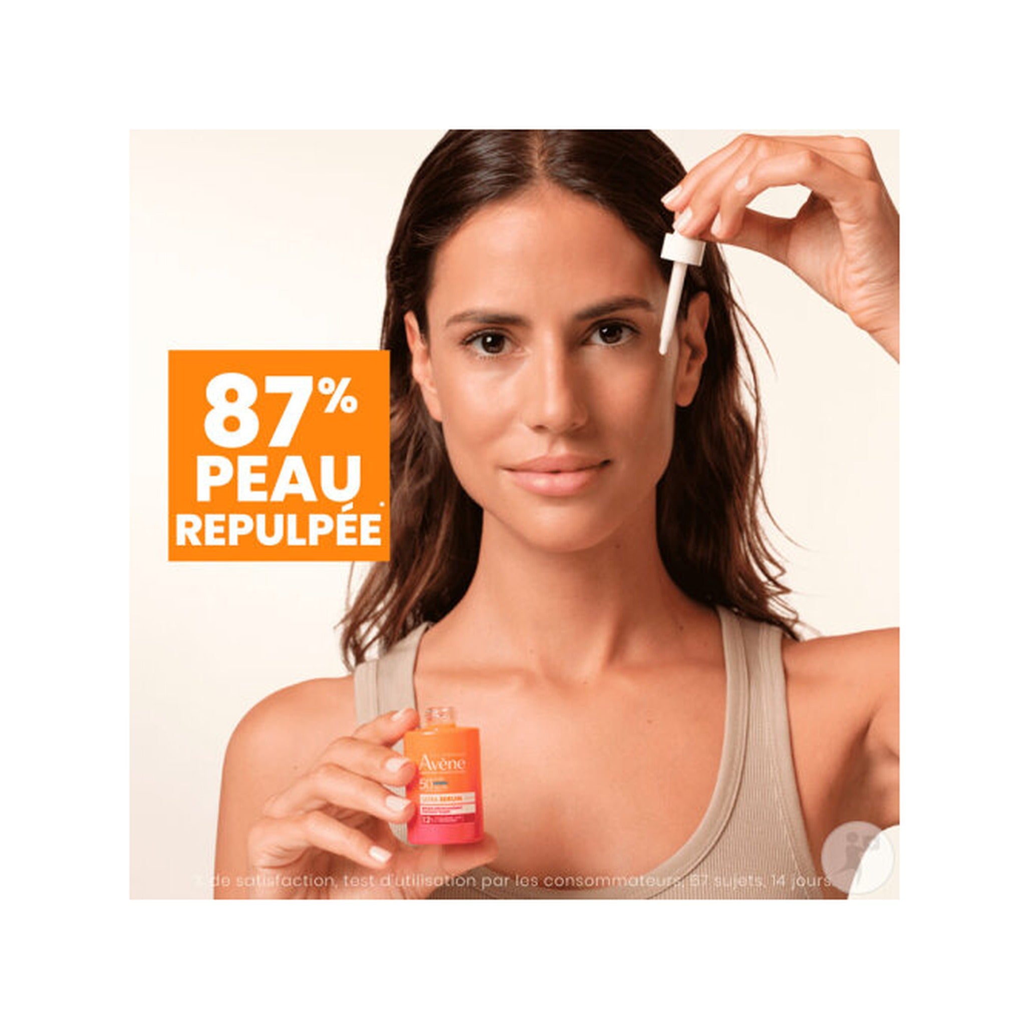 Avène Solaire Ultra Sérum IP50+ Repulpant Anti-Âge HA & Niacinamide Peau Sensible 30ml