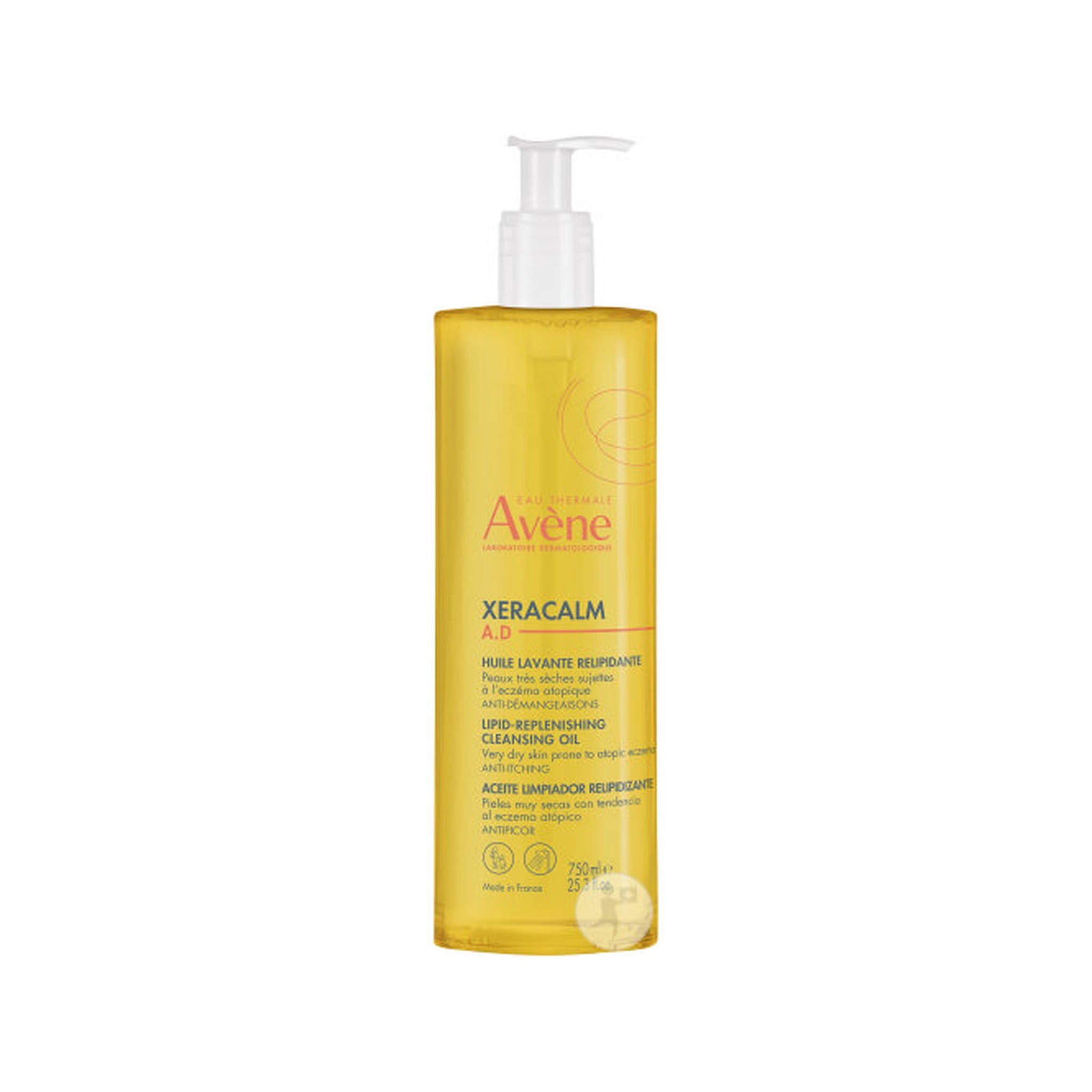 Avène Xeracalm A.D Huile Lavante Relipidante Peau Très Sèche Eczéma Atopique/Démangeaisons 750ml