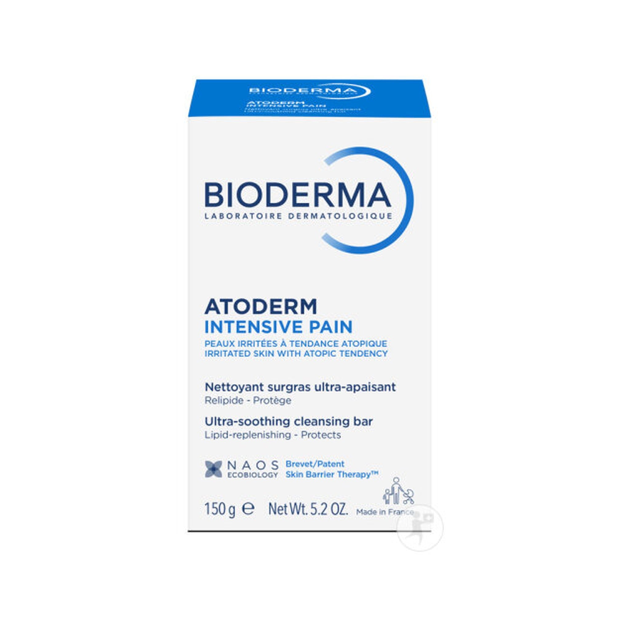 Bioderma Atoderm Pain Peaux Sensibles Très Sèches Irritées A Atopiques Pain 150g