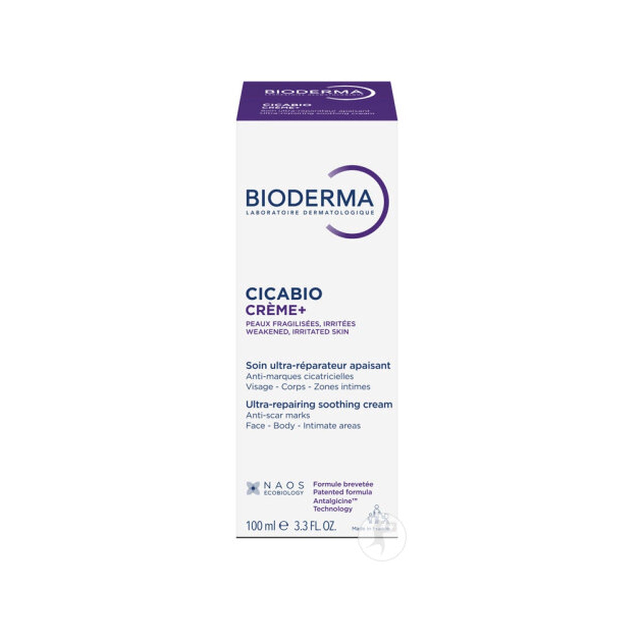 Bioderma Cicabio Crème+ Soin Ultra-Réparateur Apaisant Tube 100ml