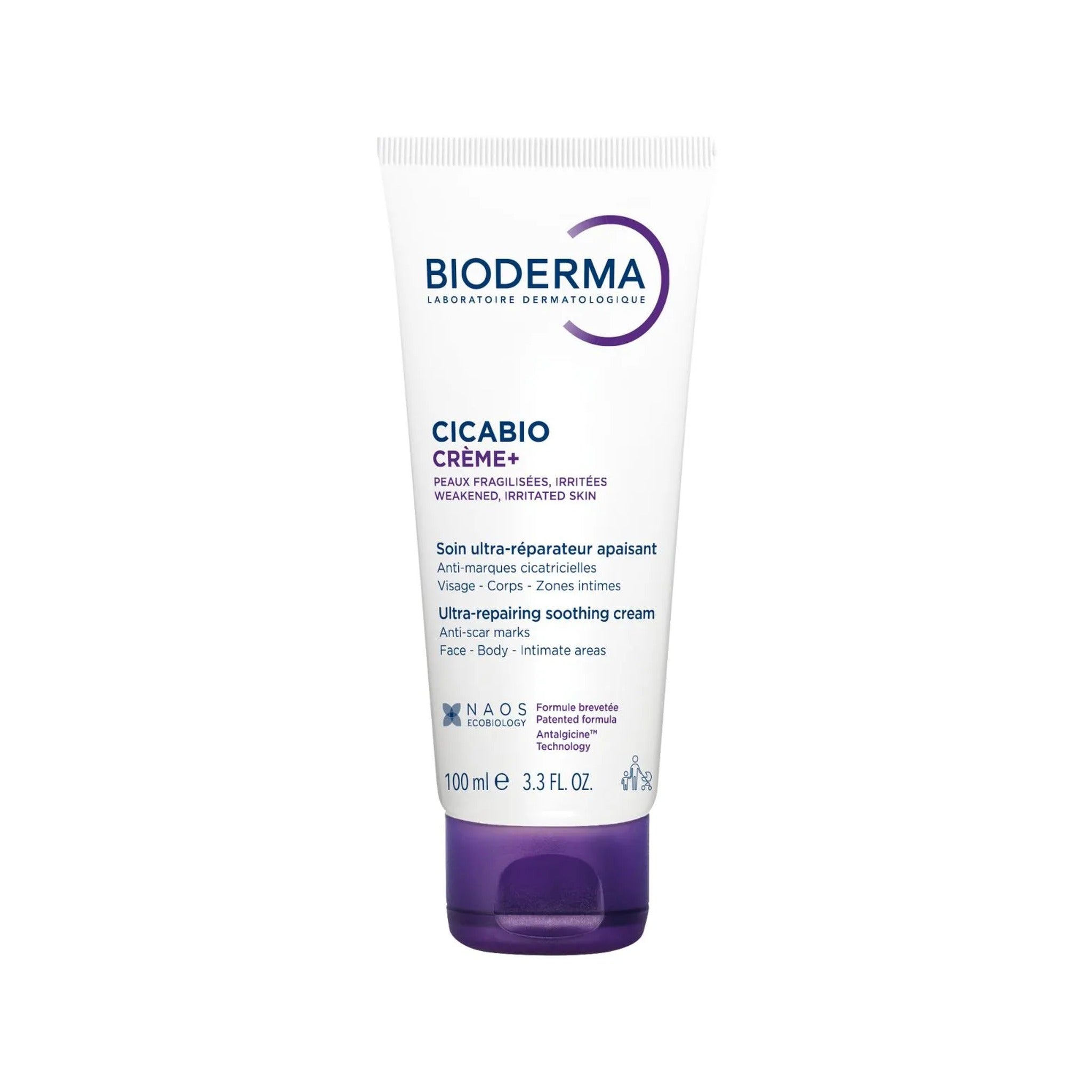 Bioderma Cicabio Crème+ Soin Ultra-Réparateur Apaisant Tube 100ml
