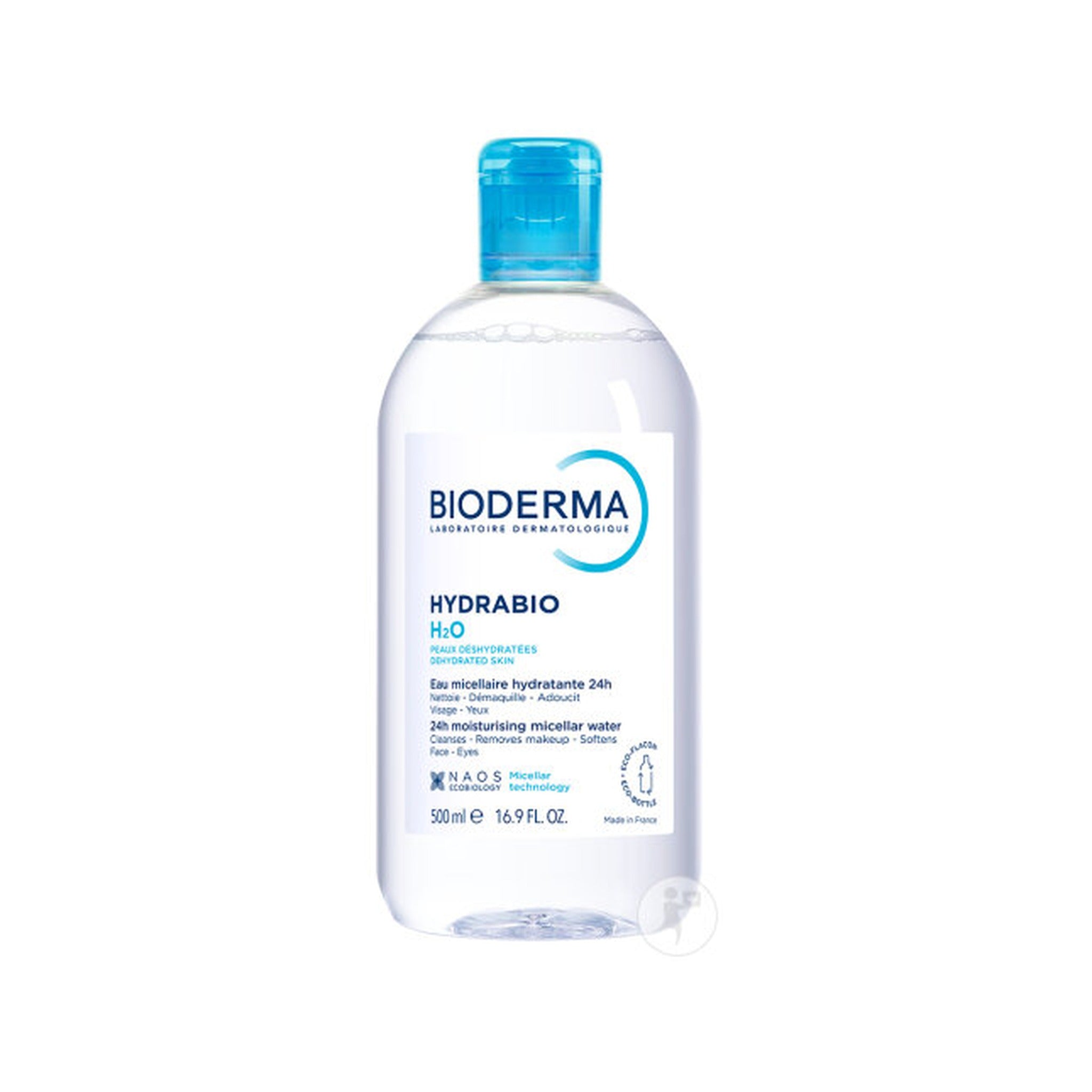 Bioderma Hydrabio H2O Eau Micellaire Démaquillante Nettoyante Peaux Déshydratées Flacon 500ml