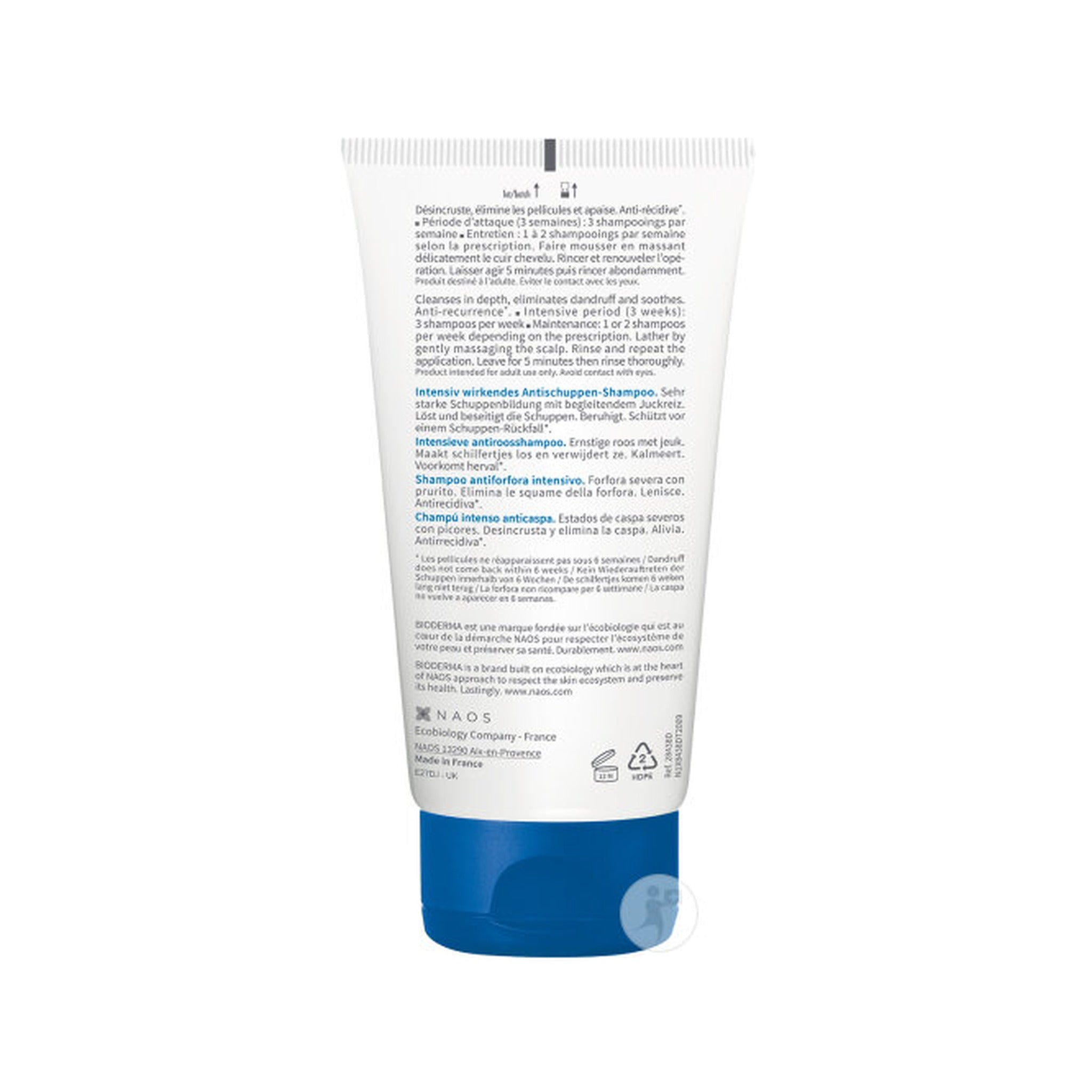 Bioderma Nodé DS+ Shampoing Antipelliculaire Intense Anti-Récidive Tube 125ml