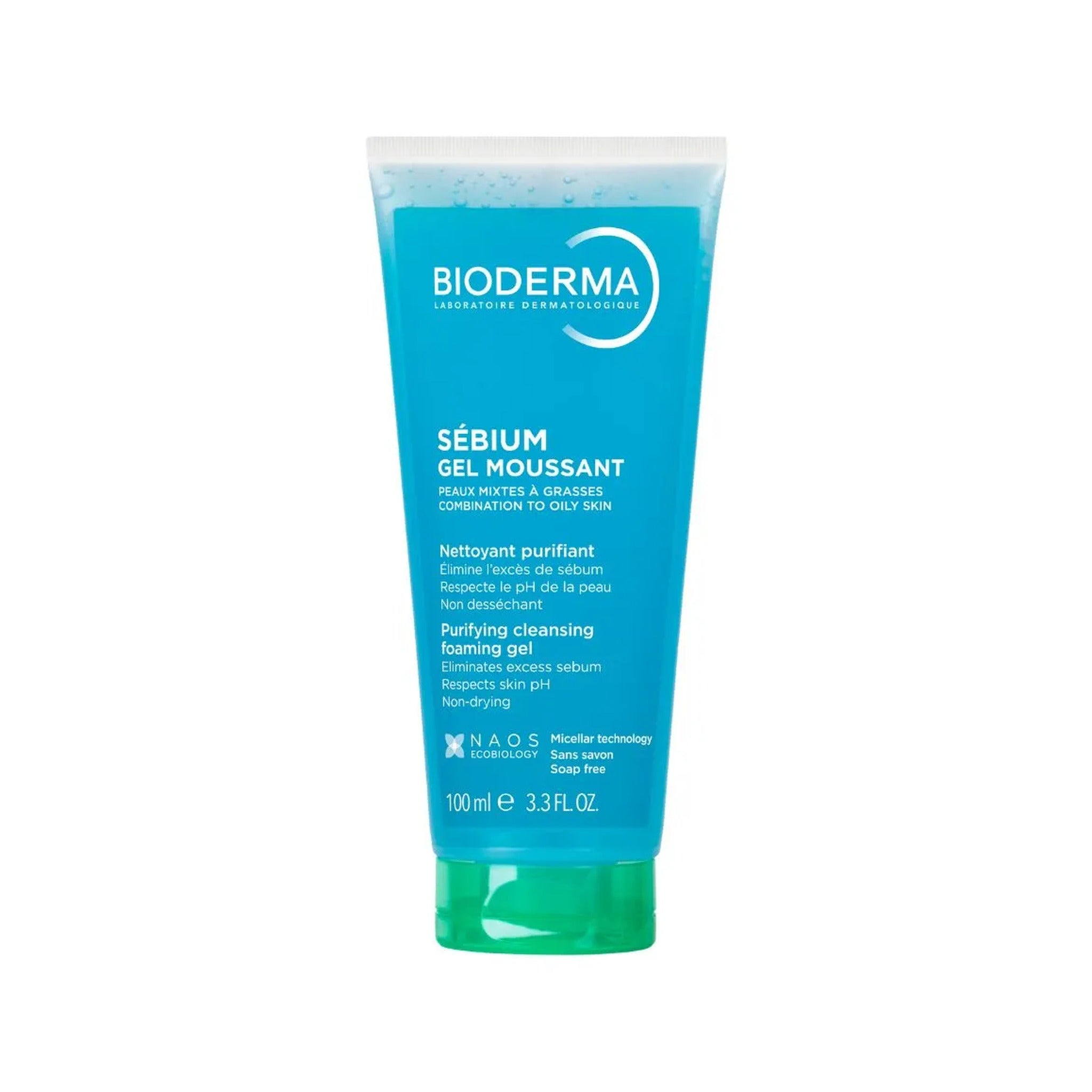Bioderma Sébium Gel Moussant Nettoyant Purifiant Flacon Pompe 400ml