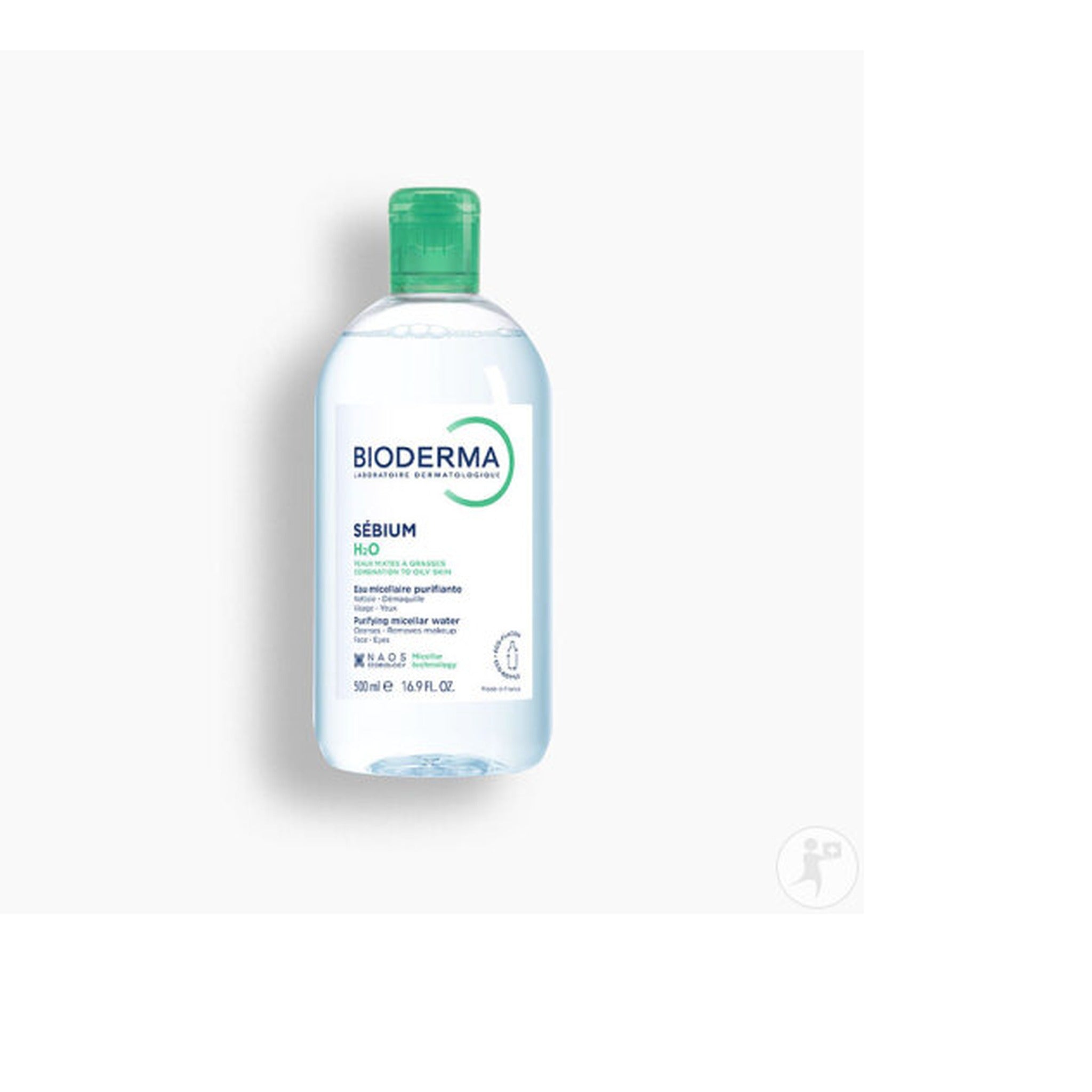 Bioderma Sébium H2O Eau Micellaire Démaquillante Nettoyante Peaux Mixtes À Grasses 500ml