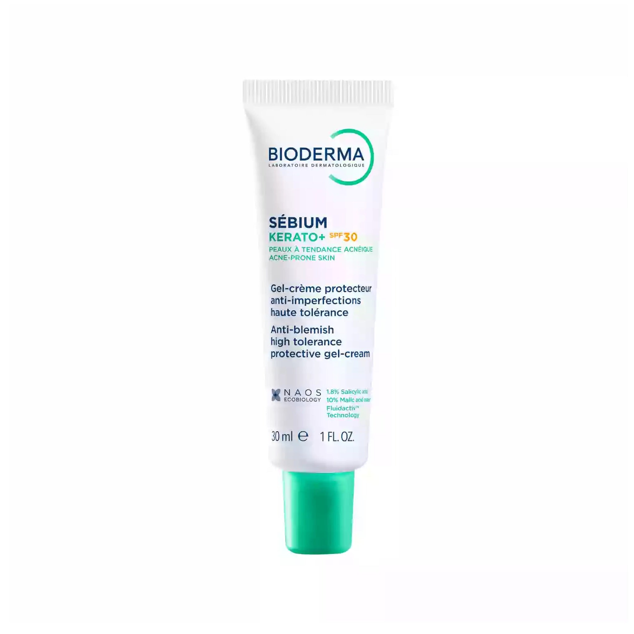 Bioderma Sébium Kérato+ Gel-Crème Anti-Imperfections Tube Canule 30ml
