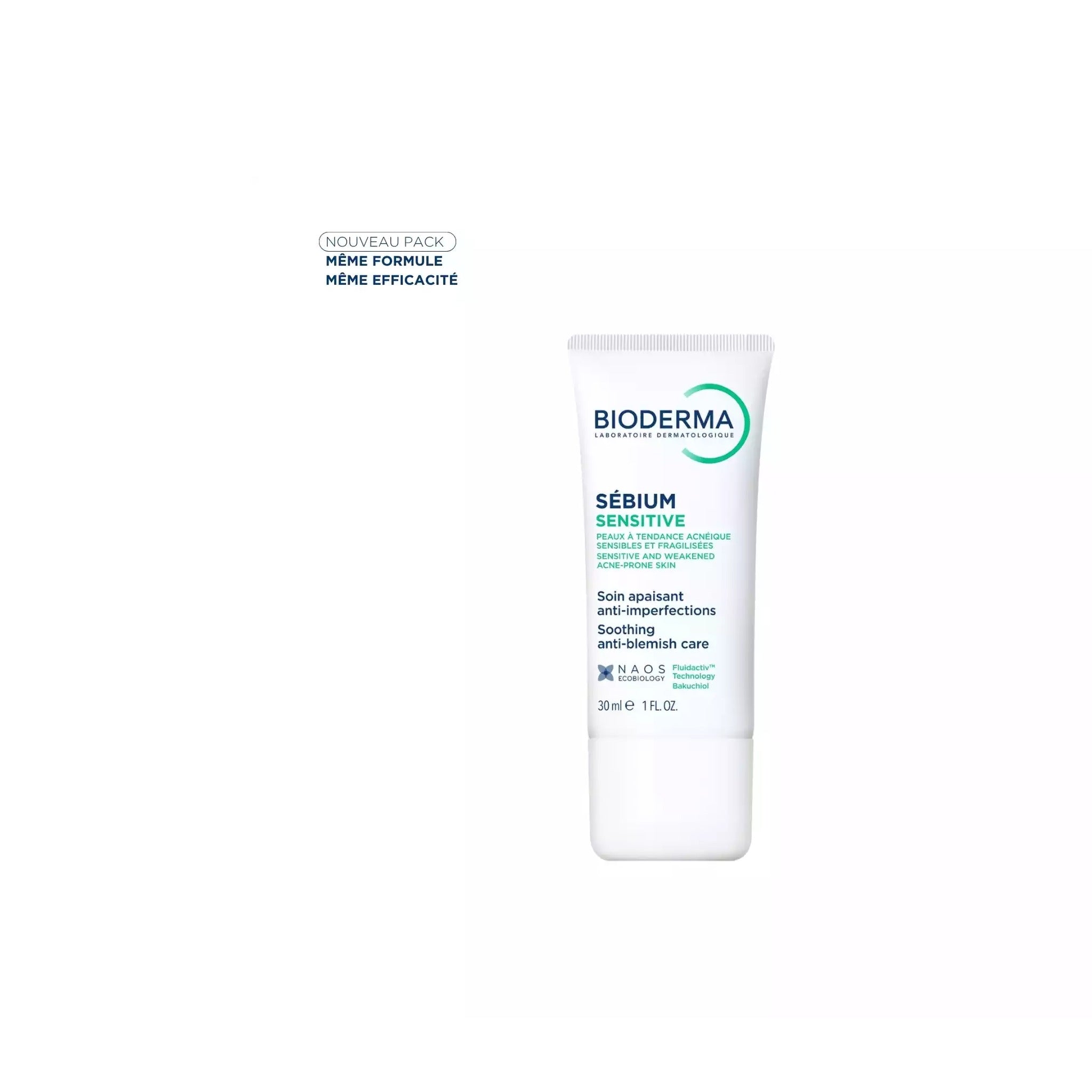 Bioderma Sébium Sensitive Soin Apaisant Anti-Imperfections Tube 30ml