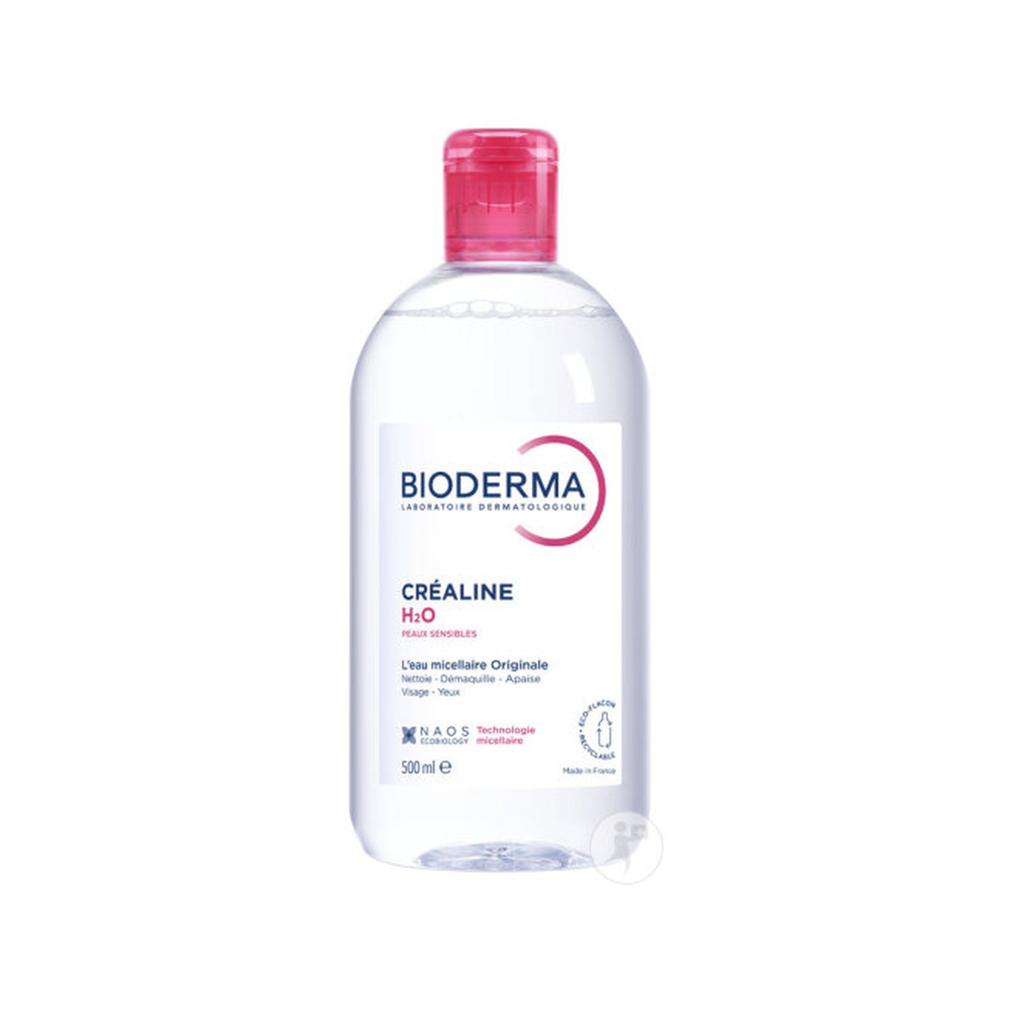 Bioderma Sensibio (Créaline) H2O Eau Micellaire Démaquillante Peaux Sensibles 500ml