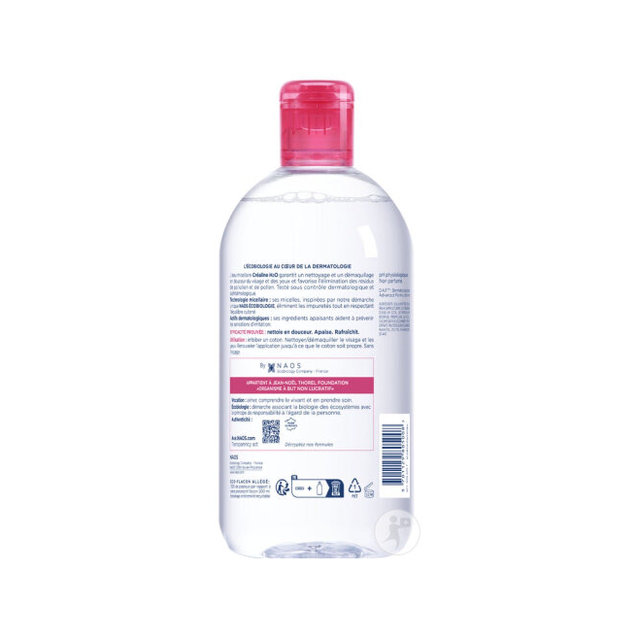 Bioderma Sensibio (Créaline) H2O Eau Micellaire Démaquillante Peaux Sensibles 500ml