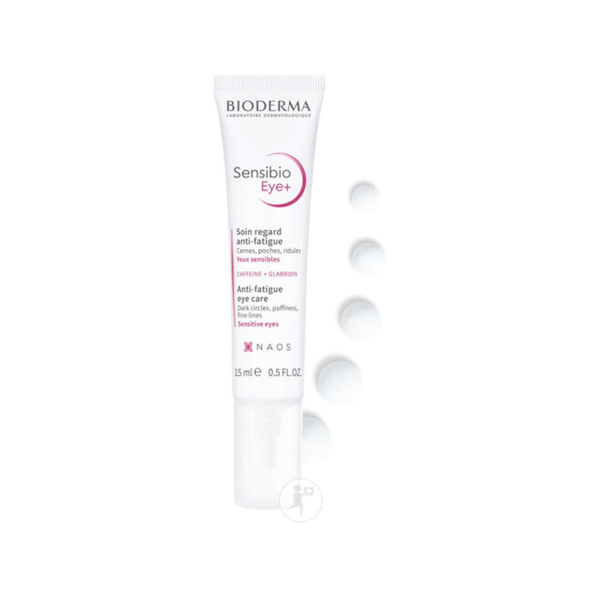 Bioderma Sensibio Eye+ Soin Regard Anti-Fatigue Cernes Poches Et Ridules Yeux Sensibles 15ml