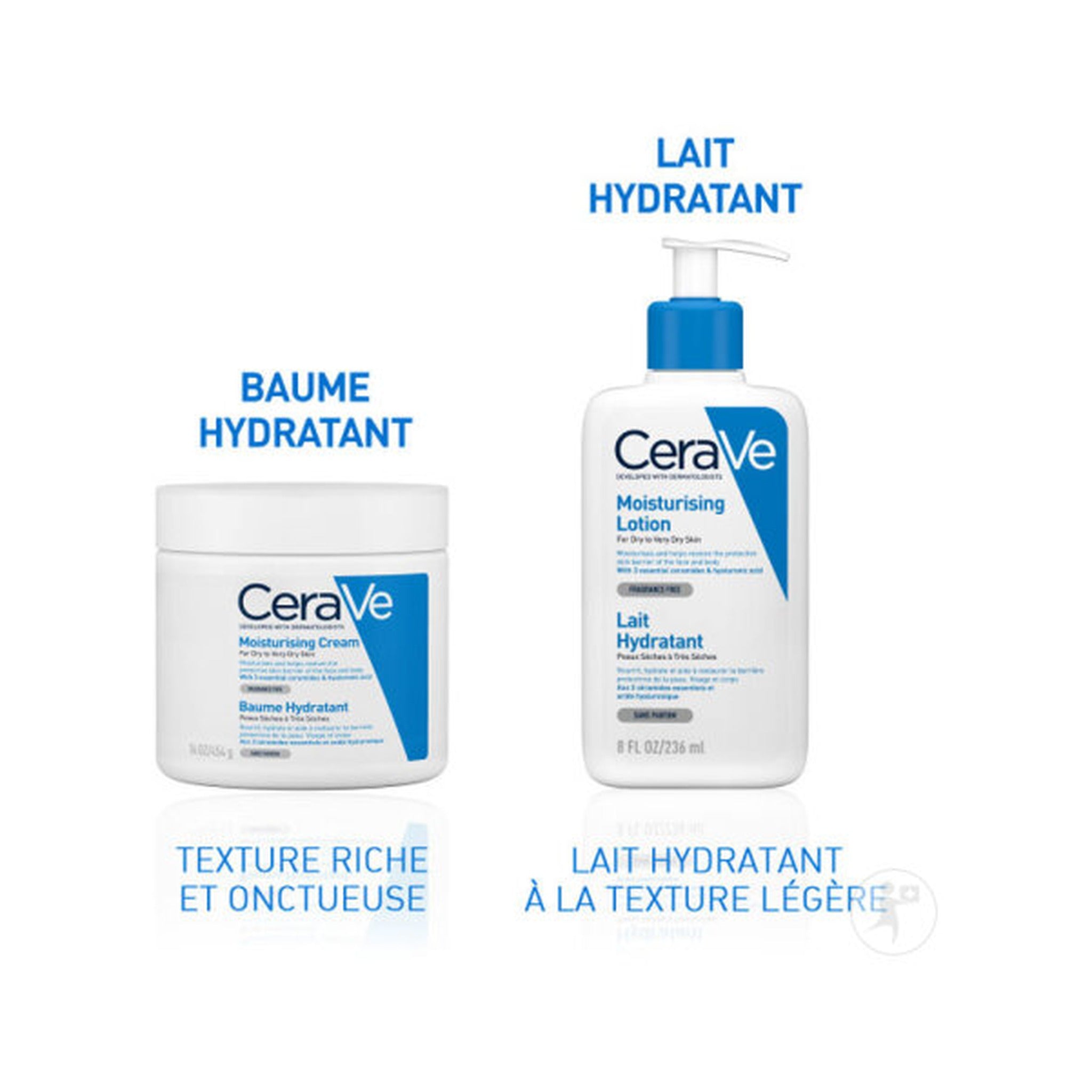 CeraVe Baume Hydratant Peaux Sèches À Très Sèches 3 Céramides Essentiels Et Acide Hyaluronique 454g