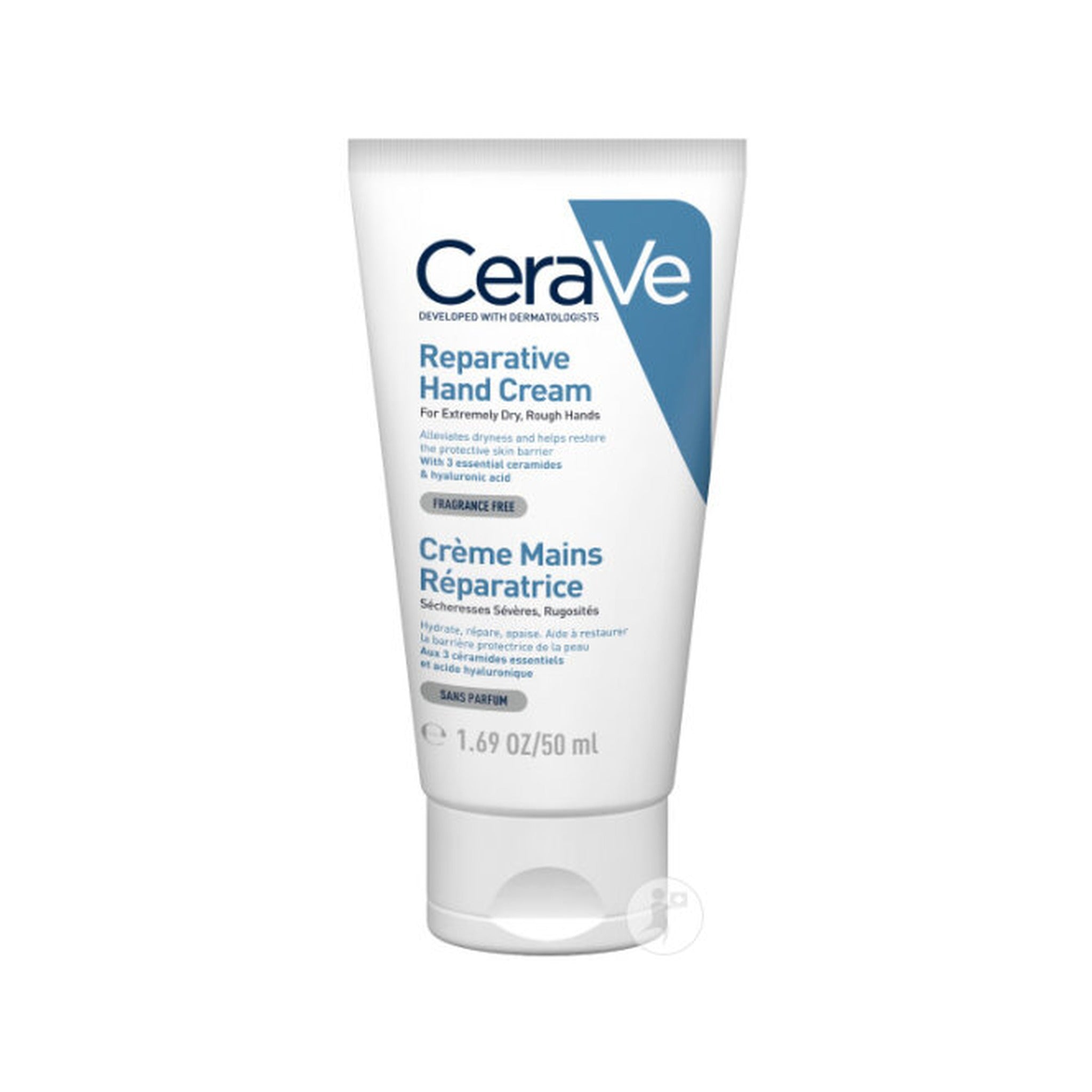 CeraVe Crème Mains Sèches Et Desséchées Tube 50ml