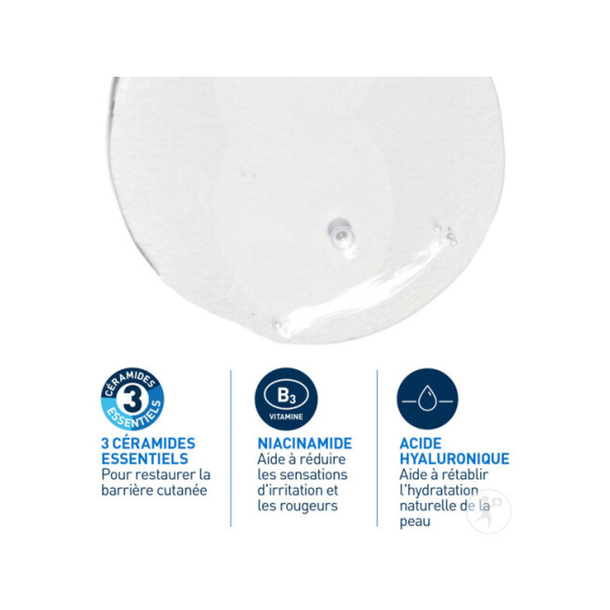 Cerave Gel Moussant Peaux Normales À Grasses Sans Parfum Flacon Pompe 1l