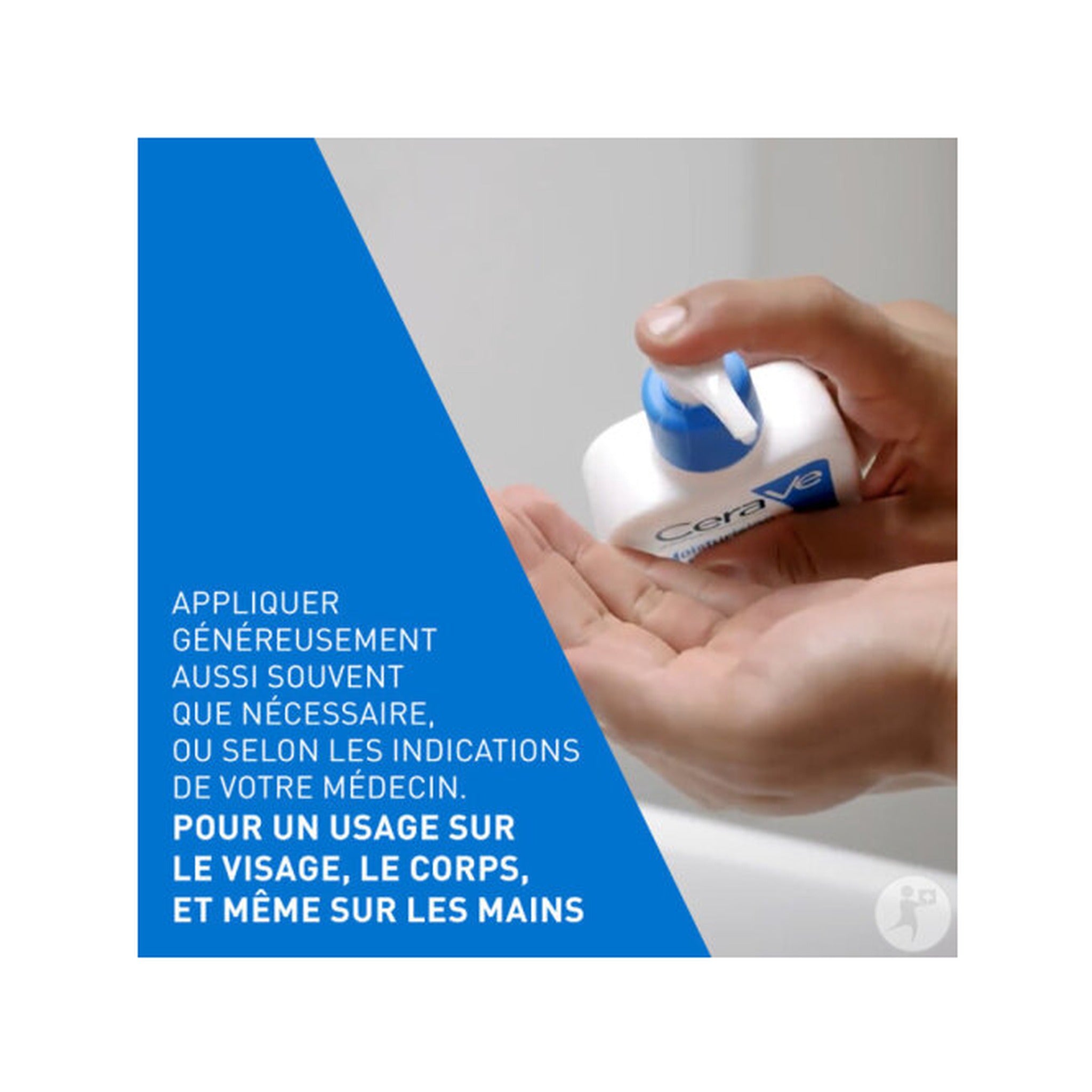 CeraVe Lait Hydratant Pour Peaux Sèches À Très Sèches Sans Parfum Flacon Pompe 473ml