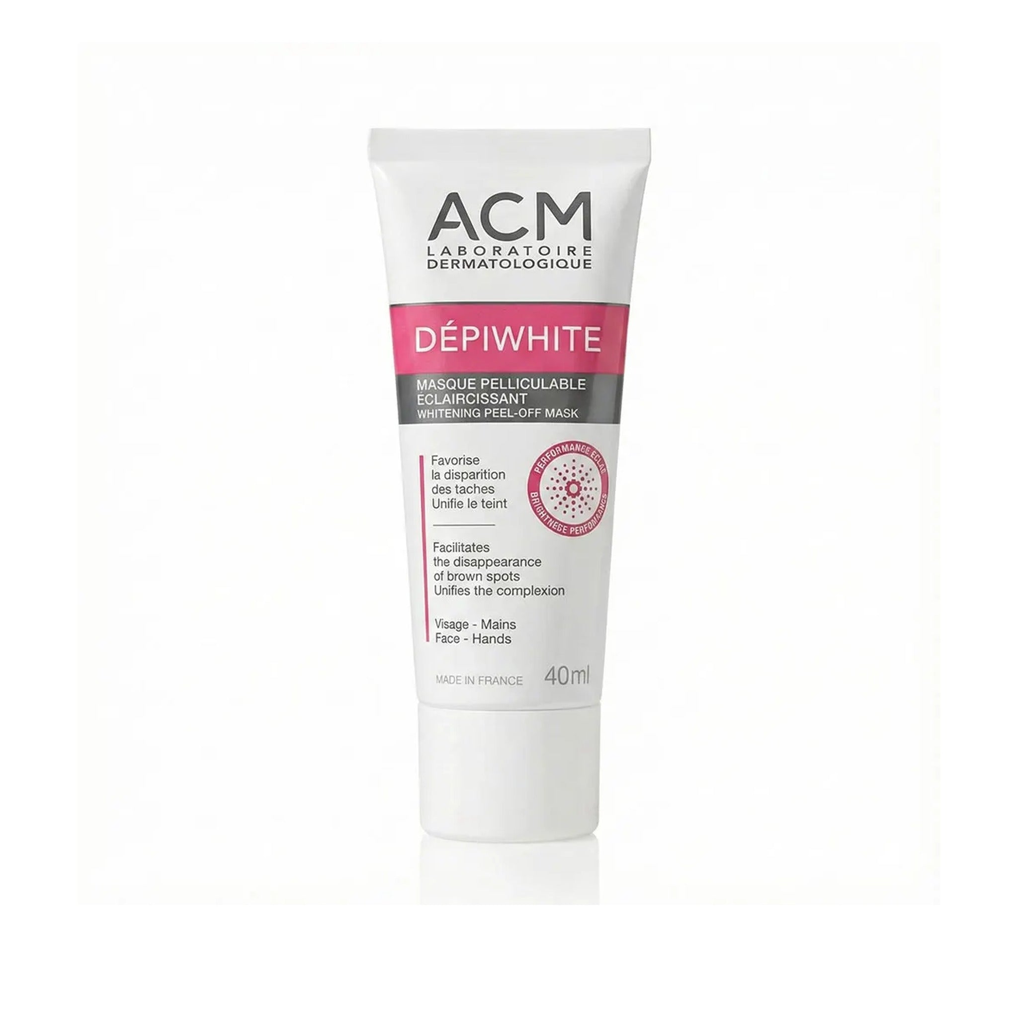 Dépiwhite Masque Pelliculable Éclaircissant Tube 40ml
