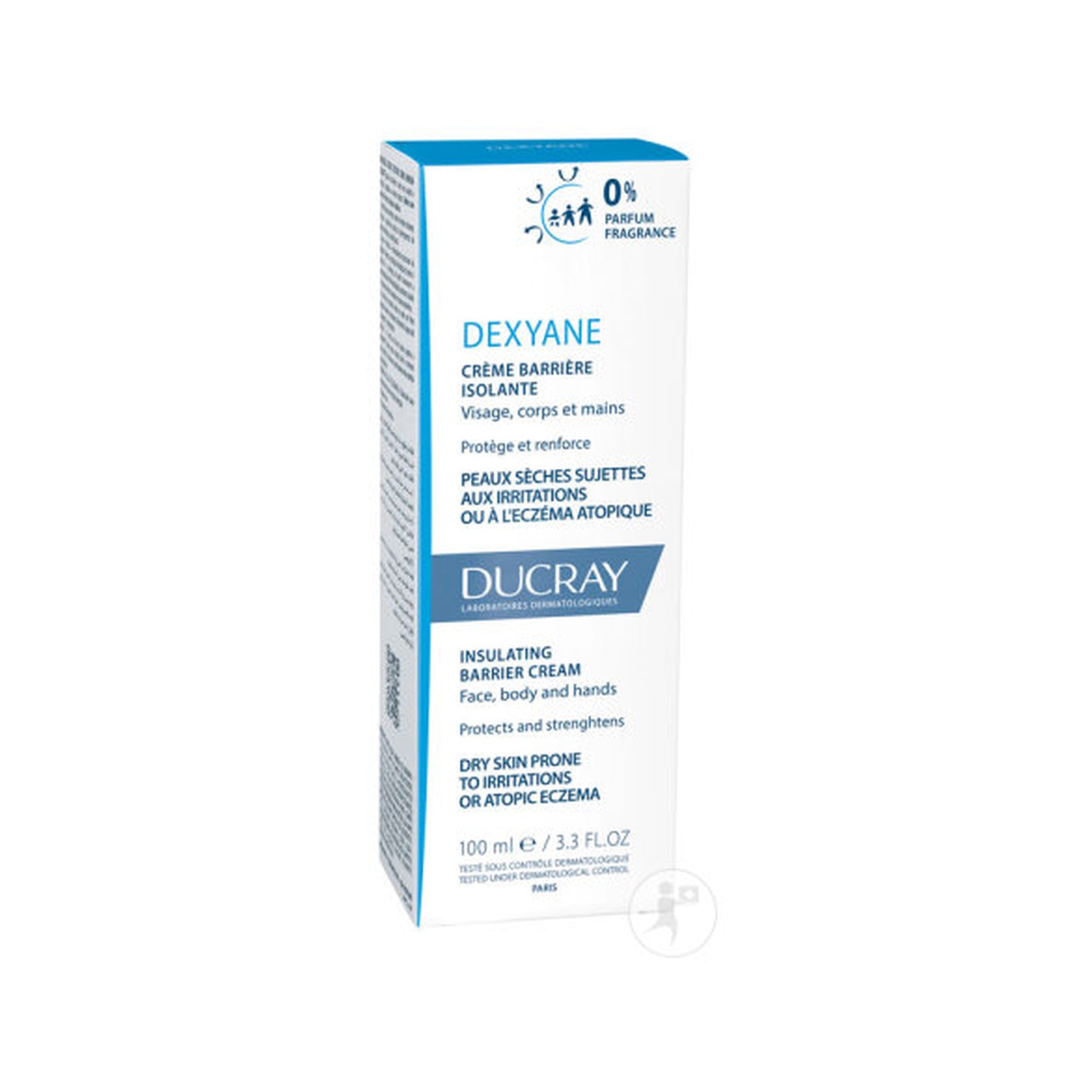 Ducray Dexyane Crème Barrière Isolante Visage Corps Et Mains Tube 100ml