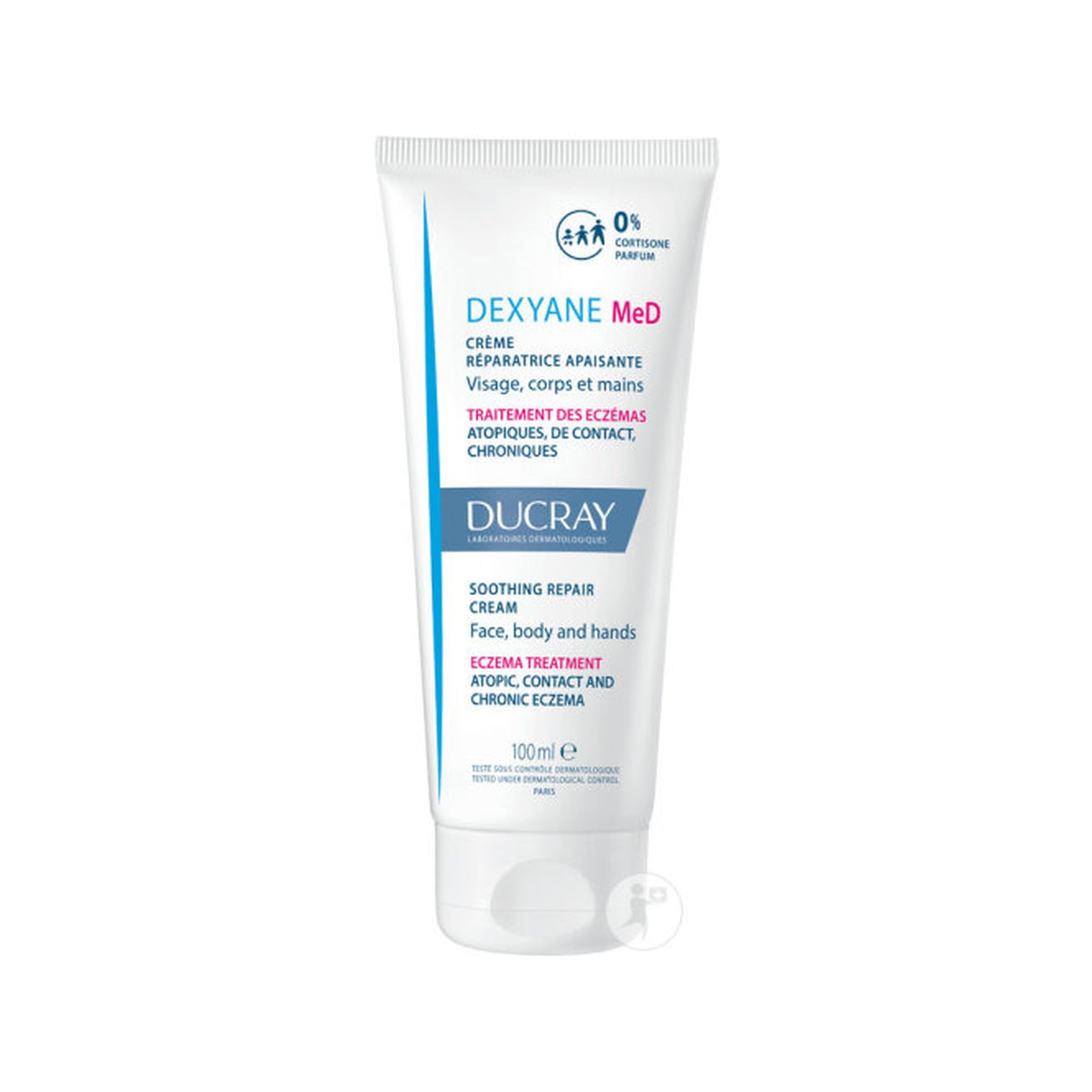 Ducray Dexyane Med Crème Réparatrice Apaisante Eczéma Atopique Et De Contact 100ml