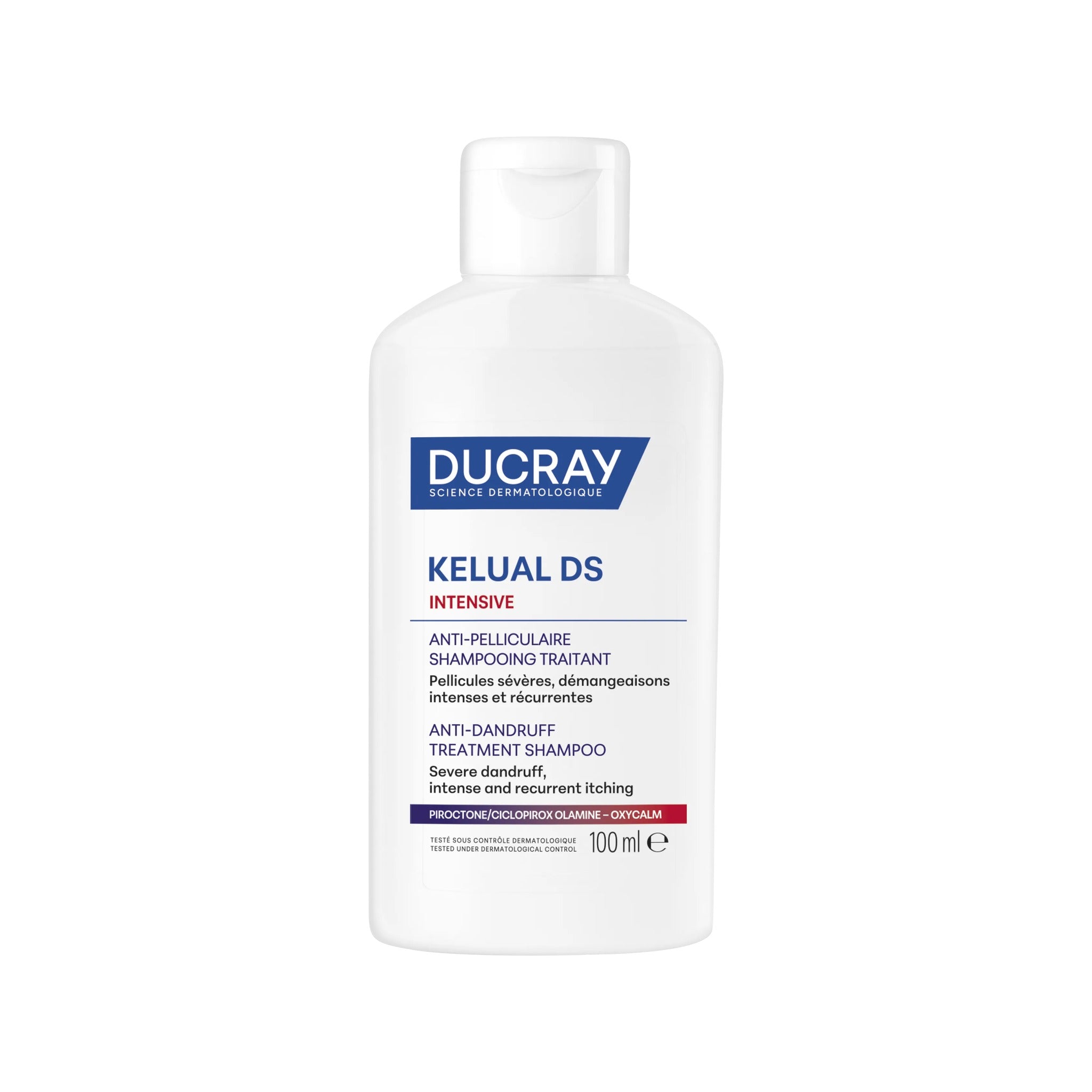 Ducray Kelual DS Intensive Shampoing Traitant Pellicules Sévères & Démangeaisons Récurrentes 100ml