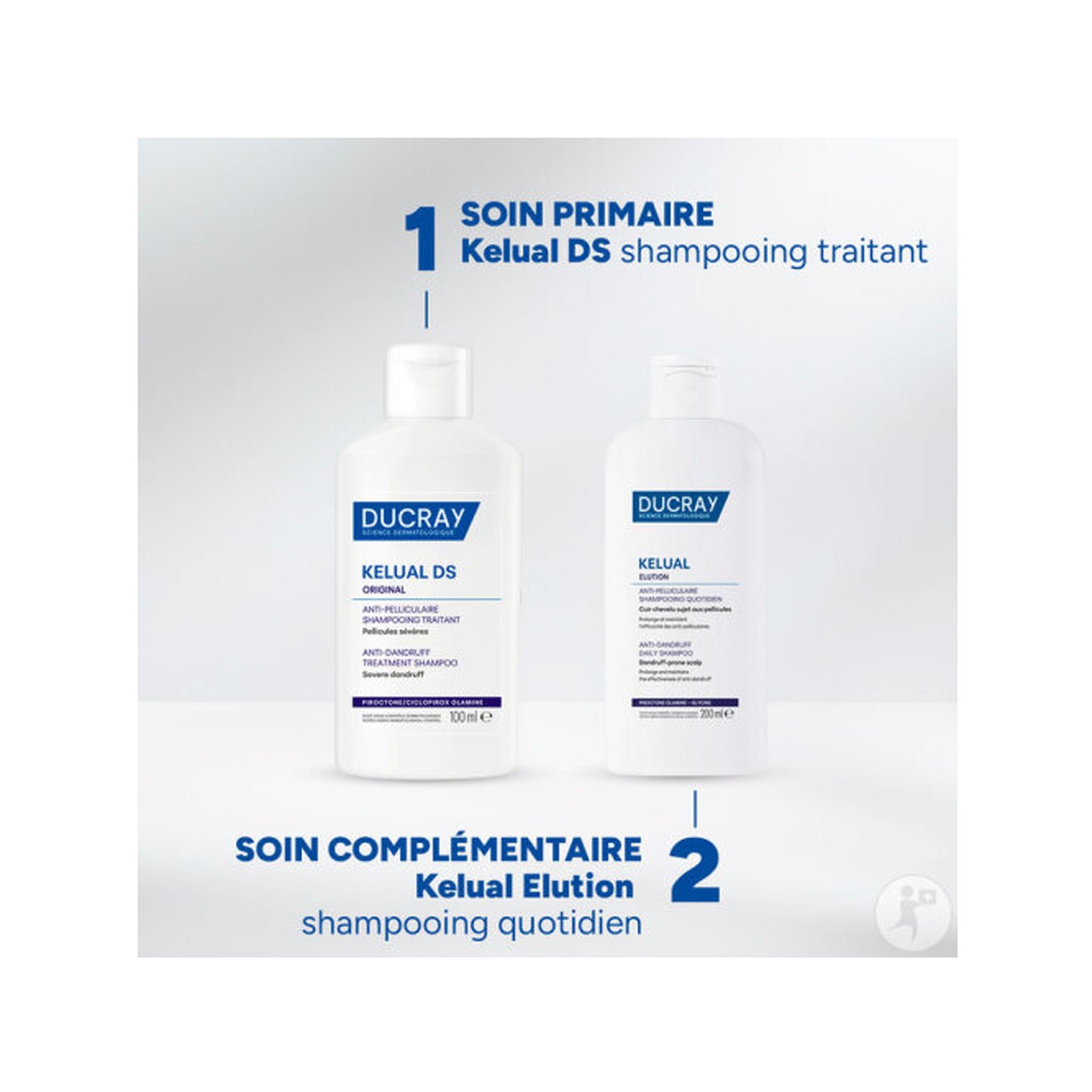 Ducray Kelual Ds Shampoing Traitant Pellicules Sévères & Démangeaisons 100ml