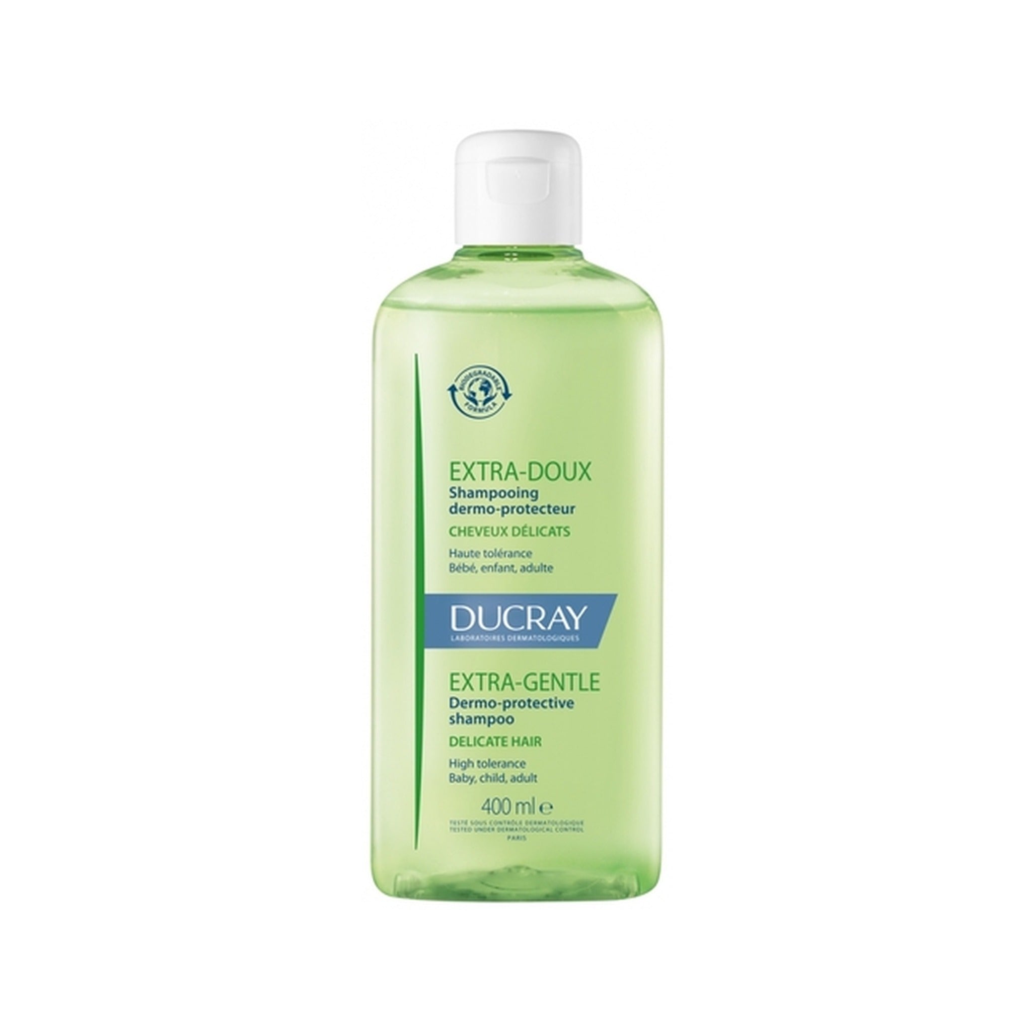 Ducray Kelual Elution Shampoing Doux Rééquilibrant Pellicules 400ml