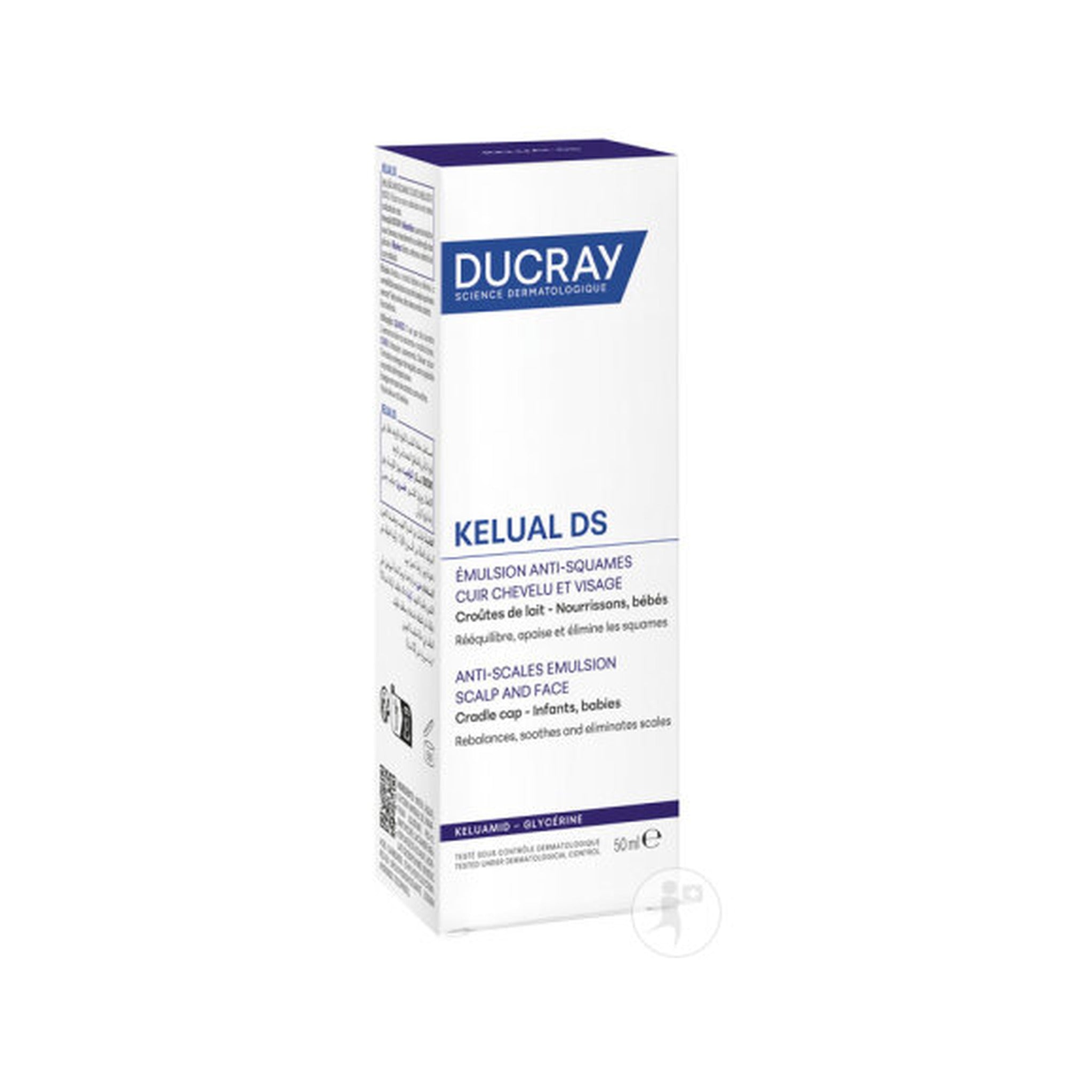 Ducray Kelual Emulsion Kératoréductrice Croûtes De Lait Peau Sébosquameuse 50ml