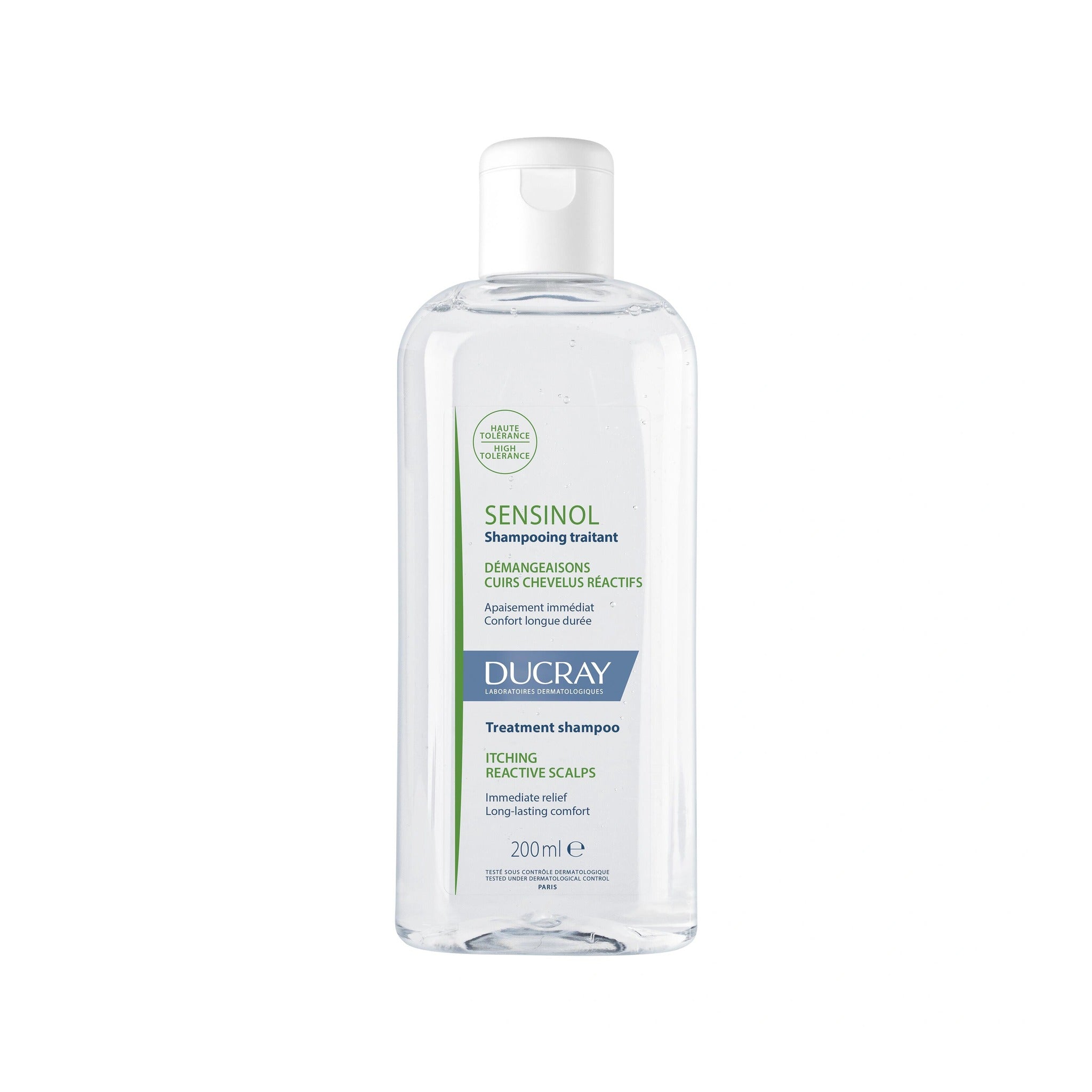 Ducray Sensinol Shampoing Traitant Cuir Chevelu Sensible Démangeaisons 200ml