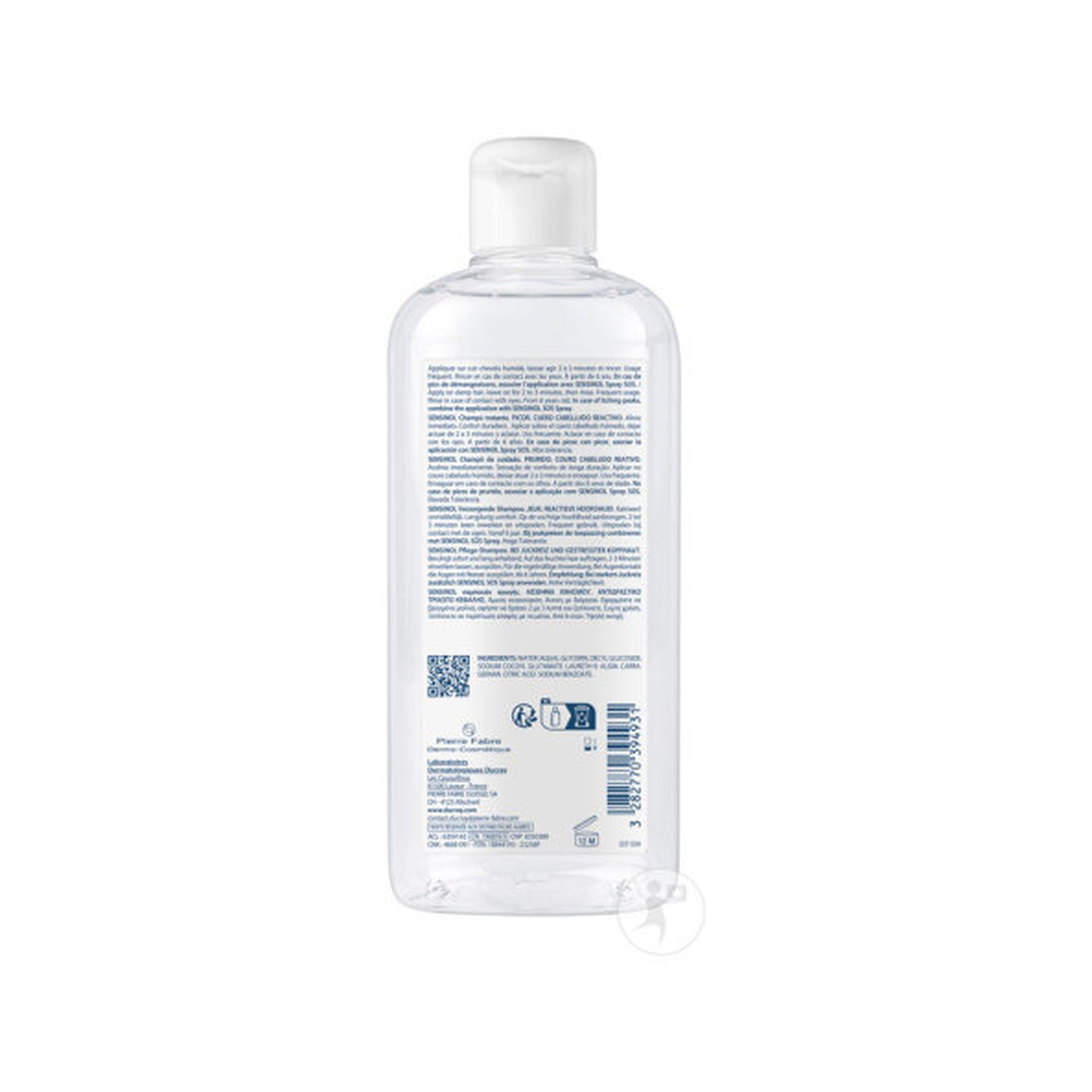 Ducray Sensinol Shampoing Traitant Cuir Chevelu Sensible Démangeaisons 400ml