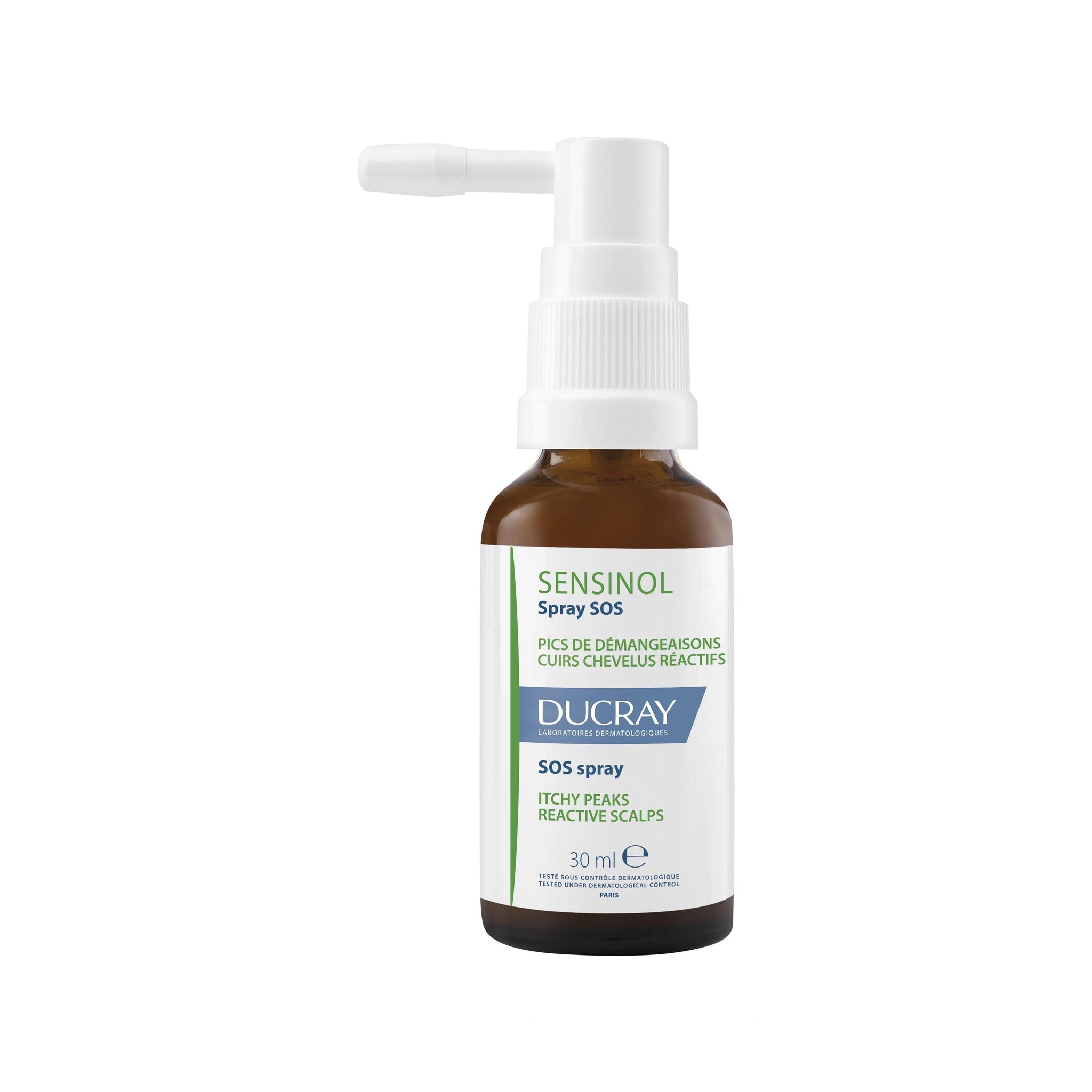 Ducray Sensinol Sos Spray Cuir Chevelu Réactif Pics De Démangeaisons 30ml