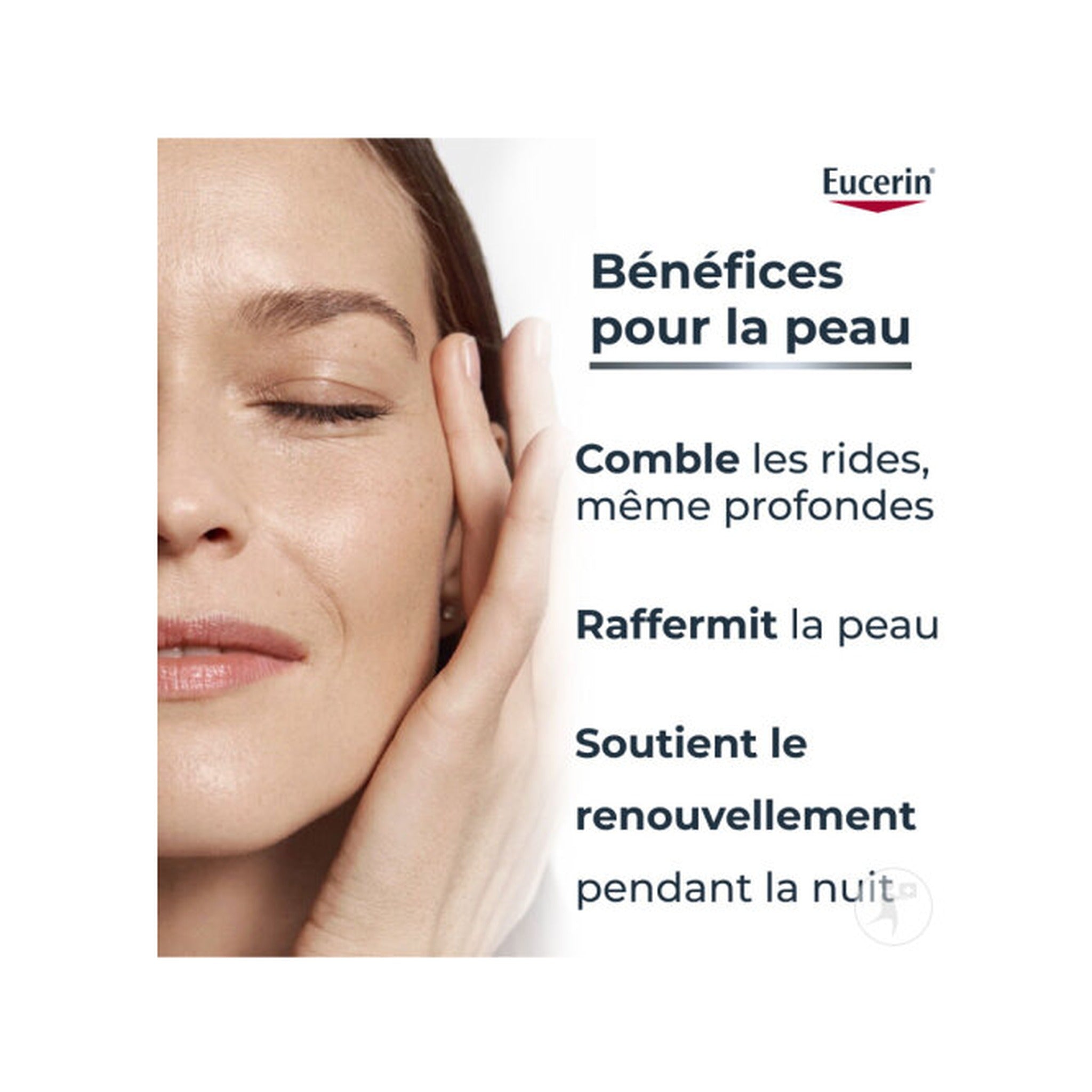 Eucerin Hyaluron-Filler + 3x Effect Soin de Nuit Raffermissant 50ml