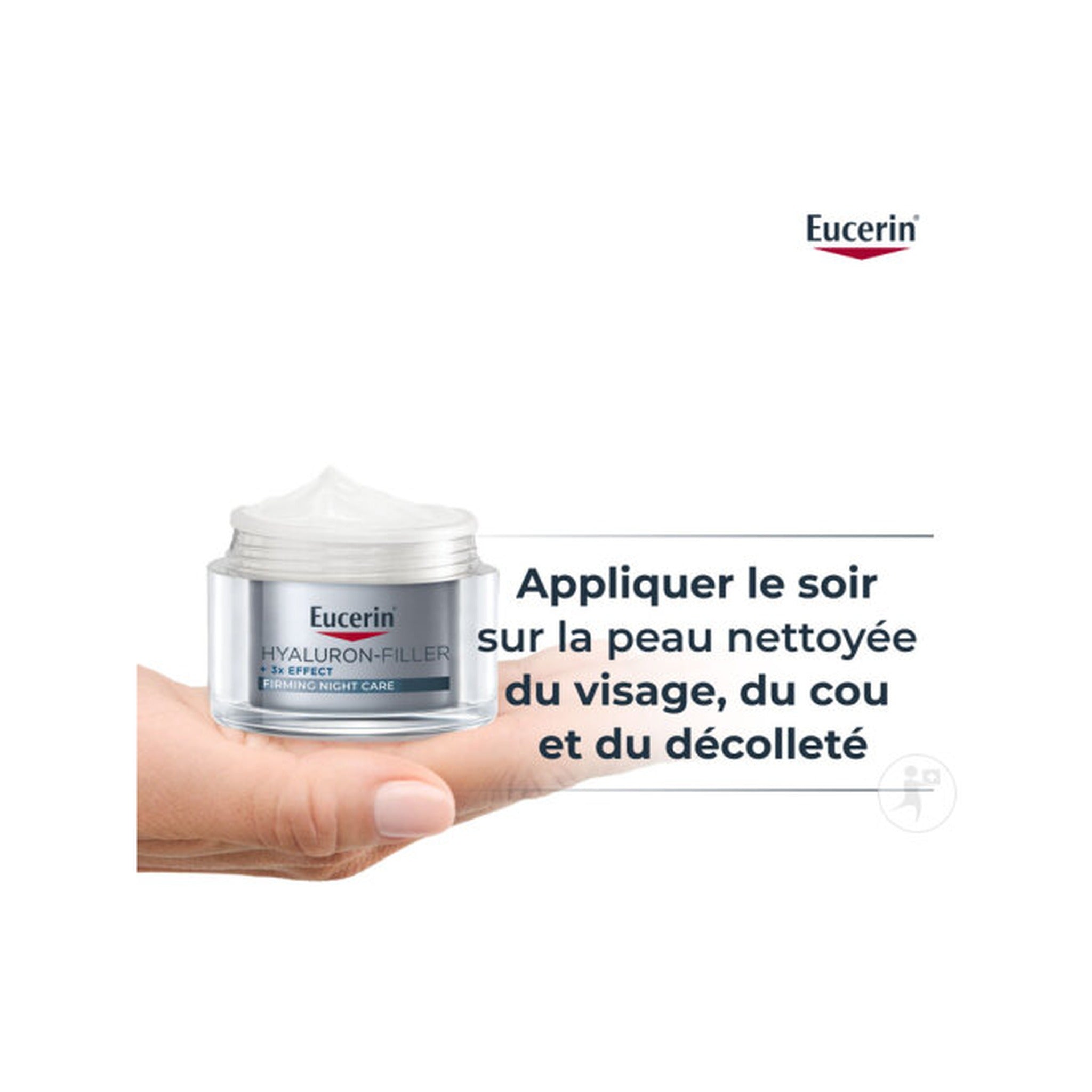 Eucerin Hyaluron-Filler + 3x Effect Soin de Nuit Raffermissant 50ml