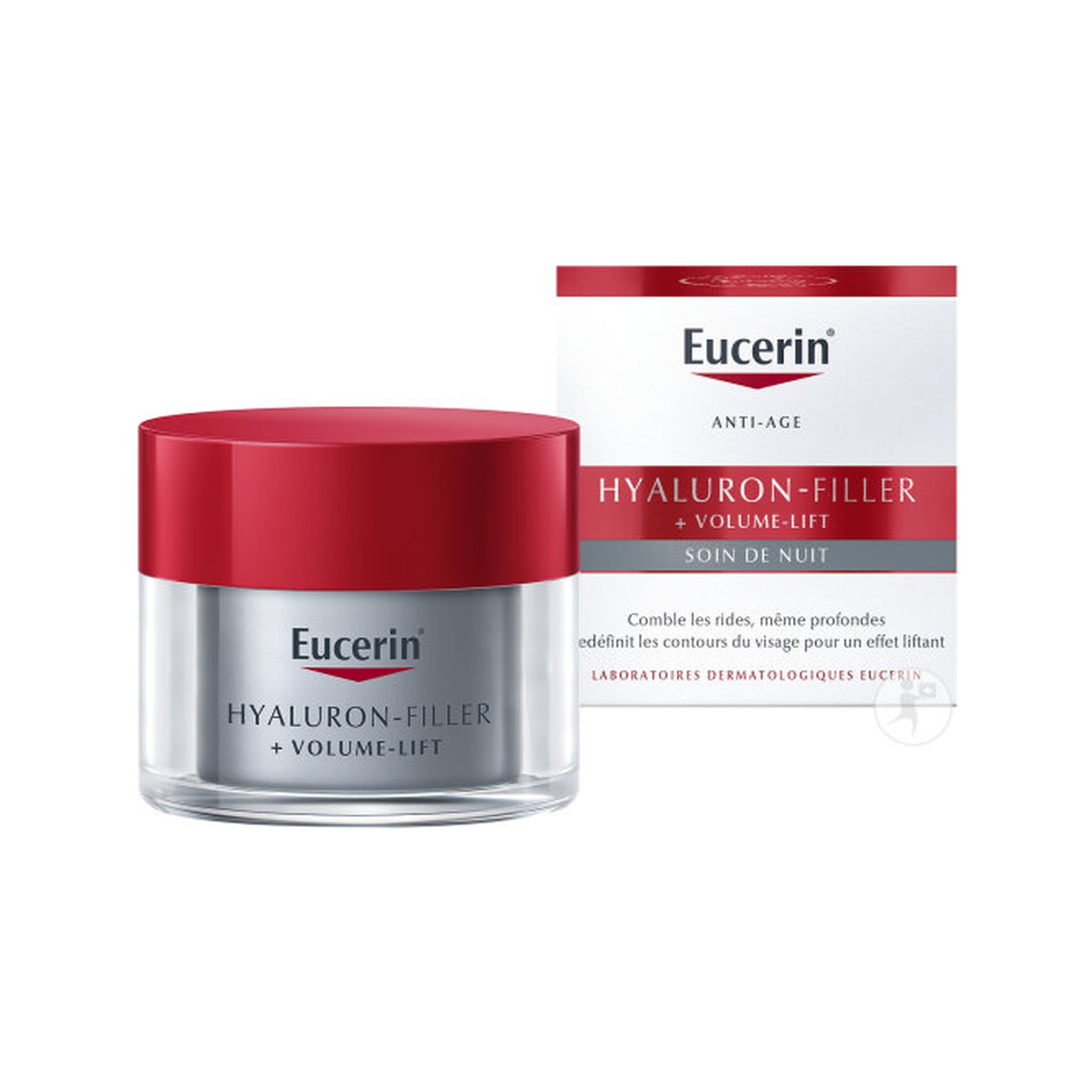 Eucerin Hyaluron-Filler + Volume-Lift Soin De Nuit Anti-Âge Tous Types De Peau 50ml