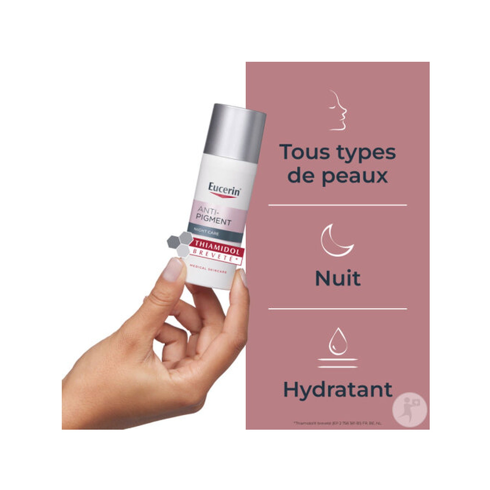 Eucerin Hyperpigmentation Anti-Pigment Soin De Nuit Toutes Peaux Flacon 50ml