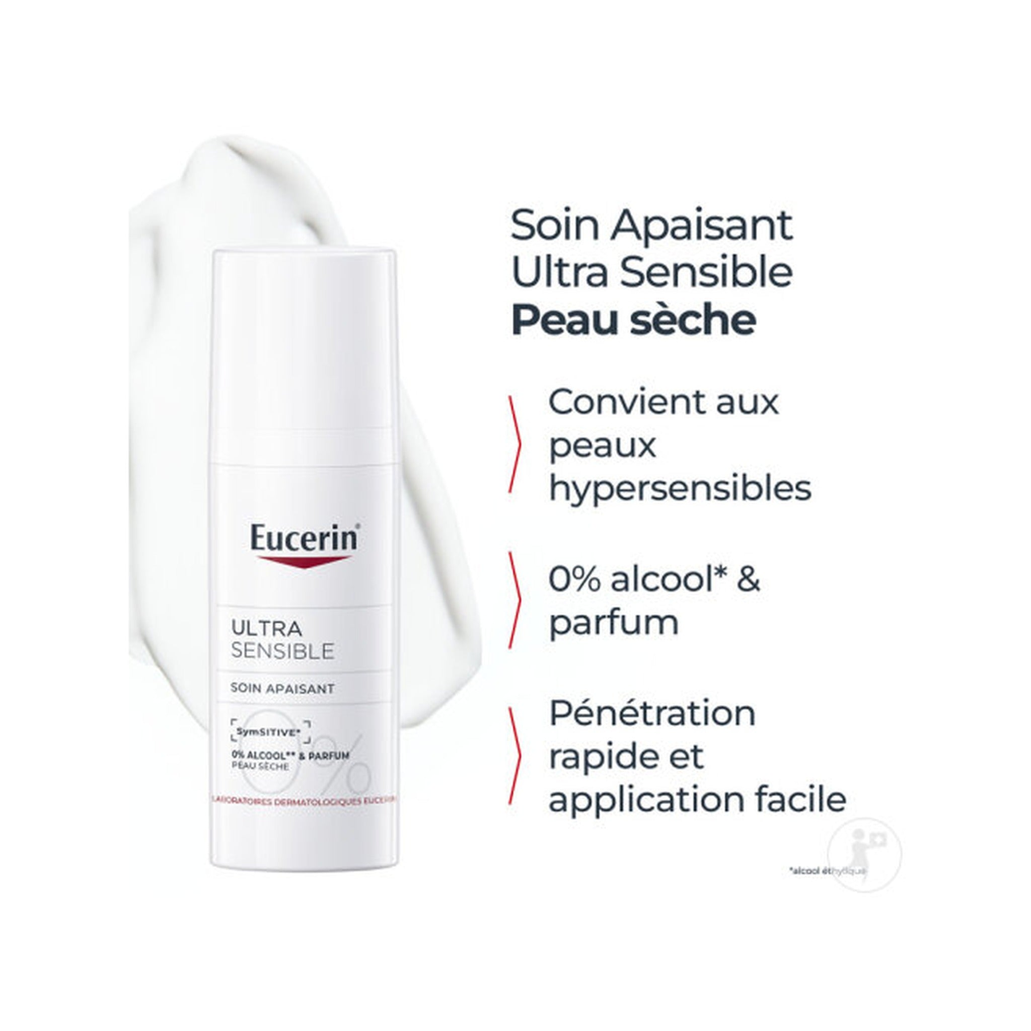 Eucerin UltraSensible Soin Apaisant Peau Sèche 50ml
