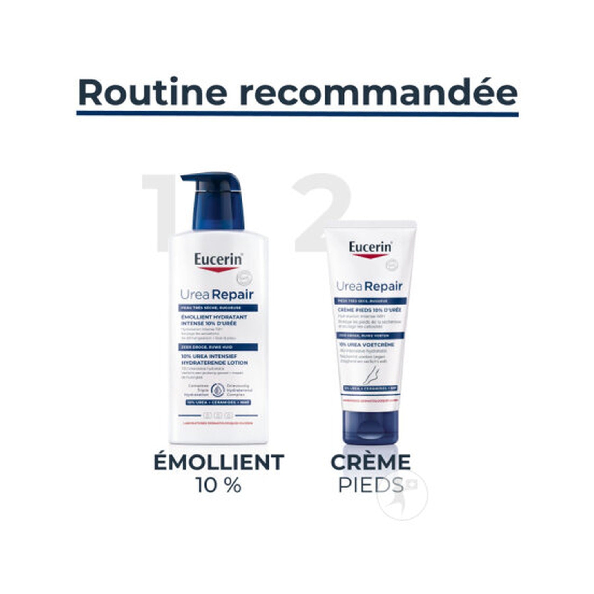 Eucerin Urearepair Plus Crème Pieds Réparatrice 10% Urée Tube 100ml