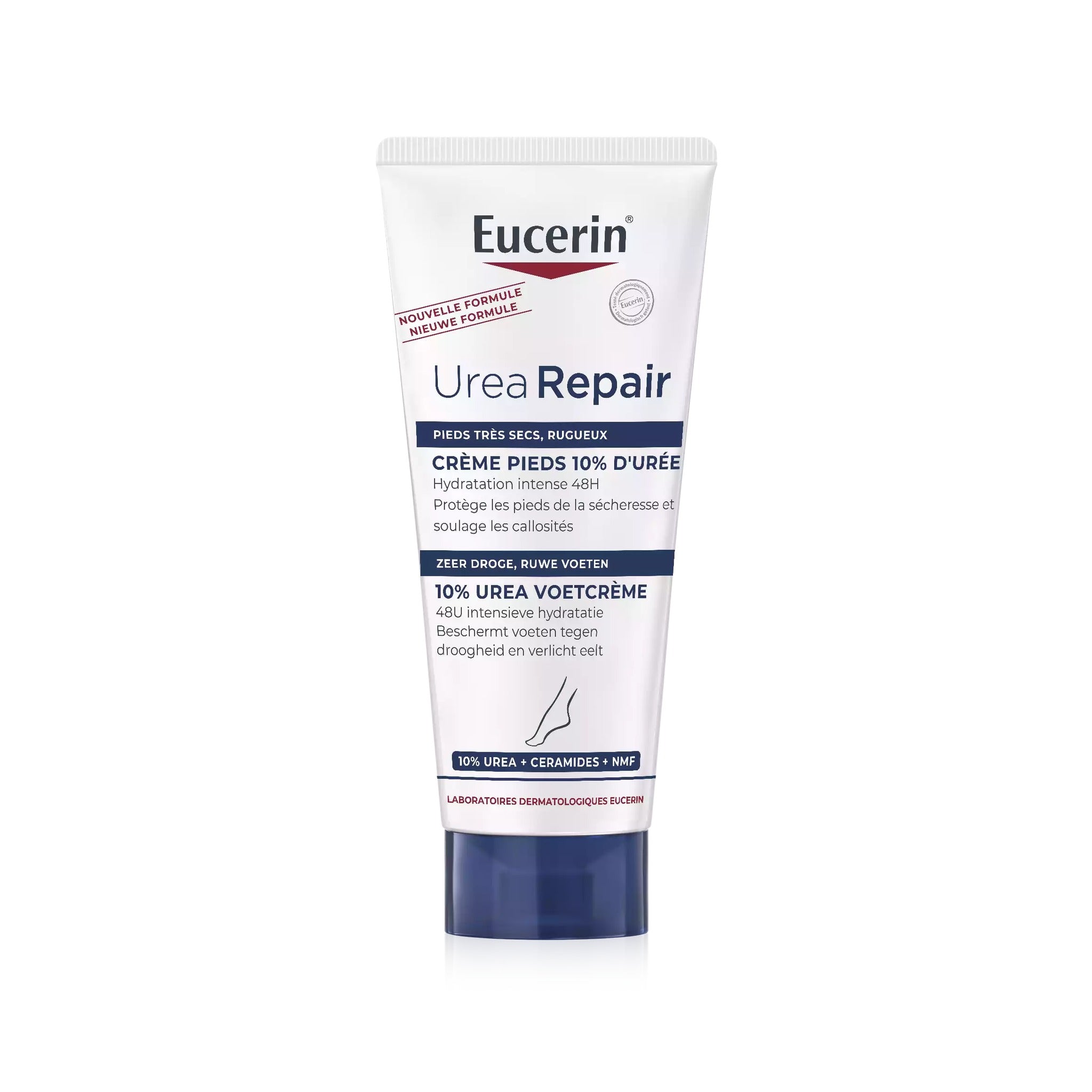 Eucerin Urearepair Plus Crème Pieds Réparatrice 10% Urée Tube 100ml