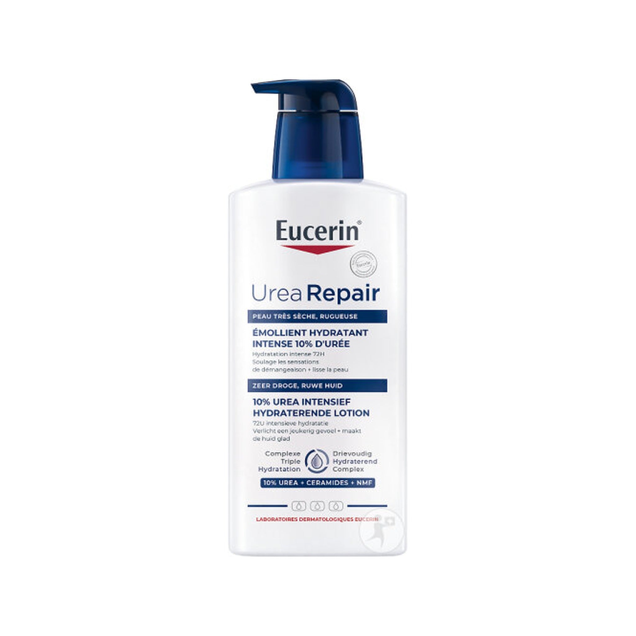 Eucerin UreaRepair Plus Émollient 10% Urée Peaux Très Sèches Et Rugueuses Flacon-Pompe 400ml