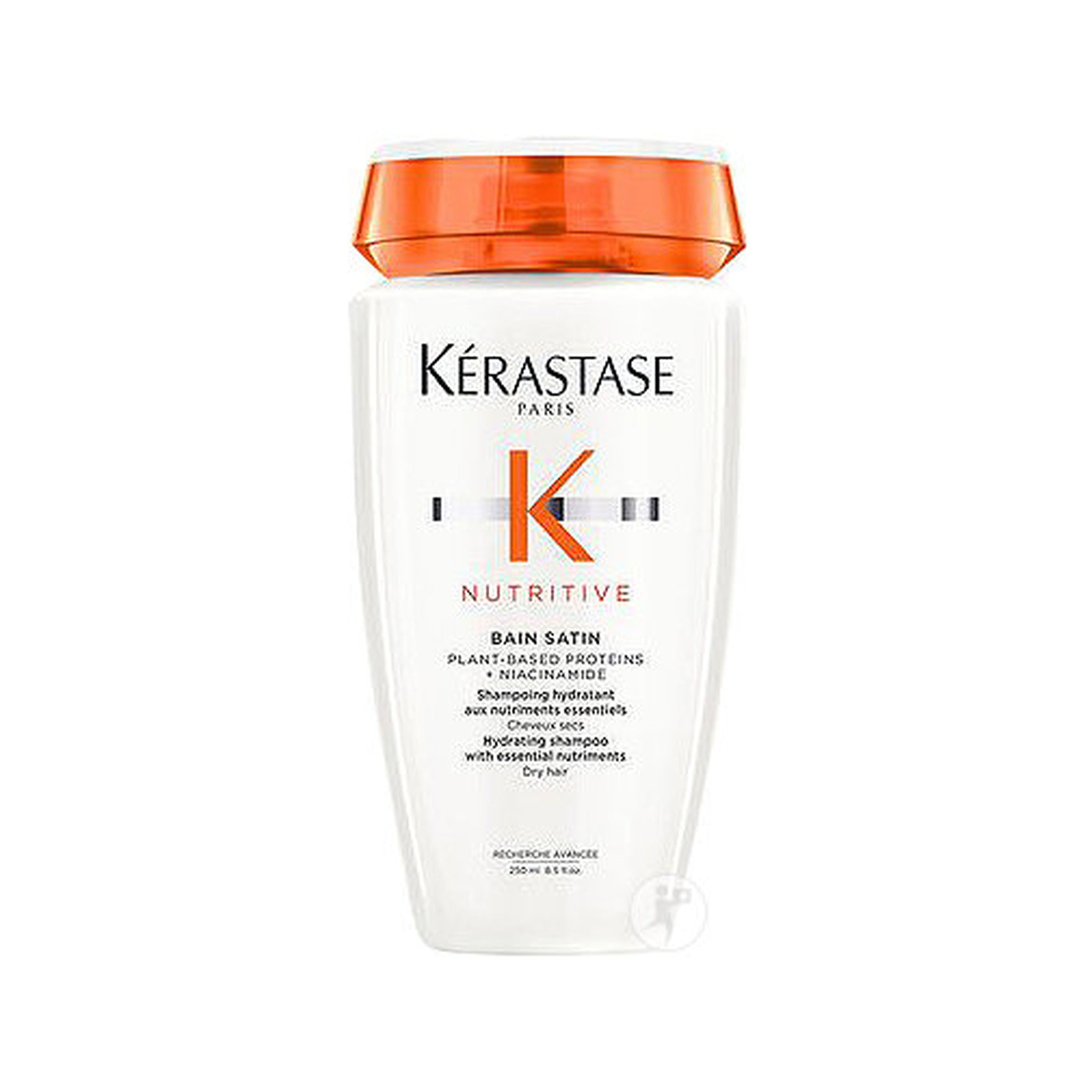 Kérastase Nutritive Bain Satin Shampoing Hydratant Aux Nutriments Essentiels Cheveux Secs 250ml