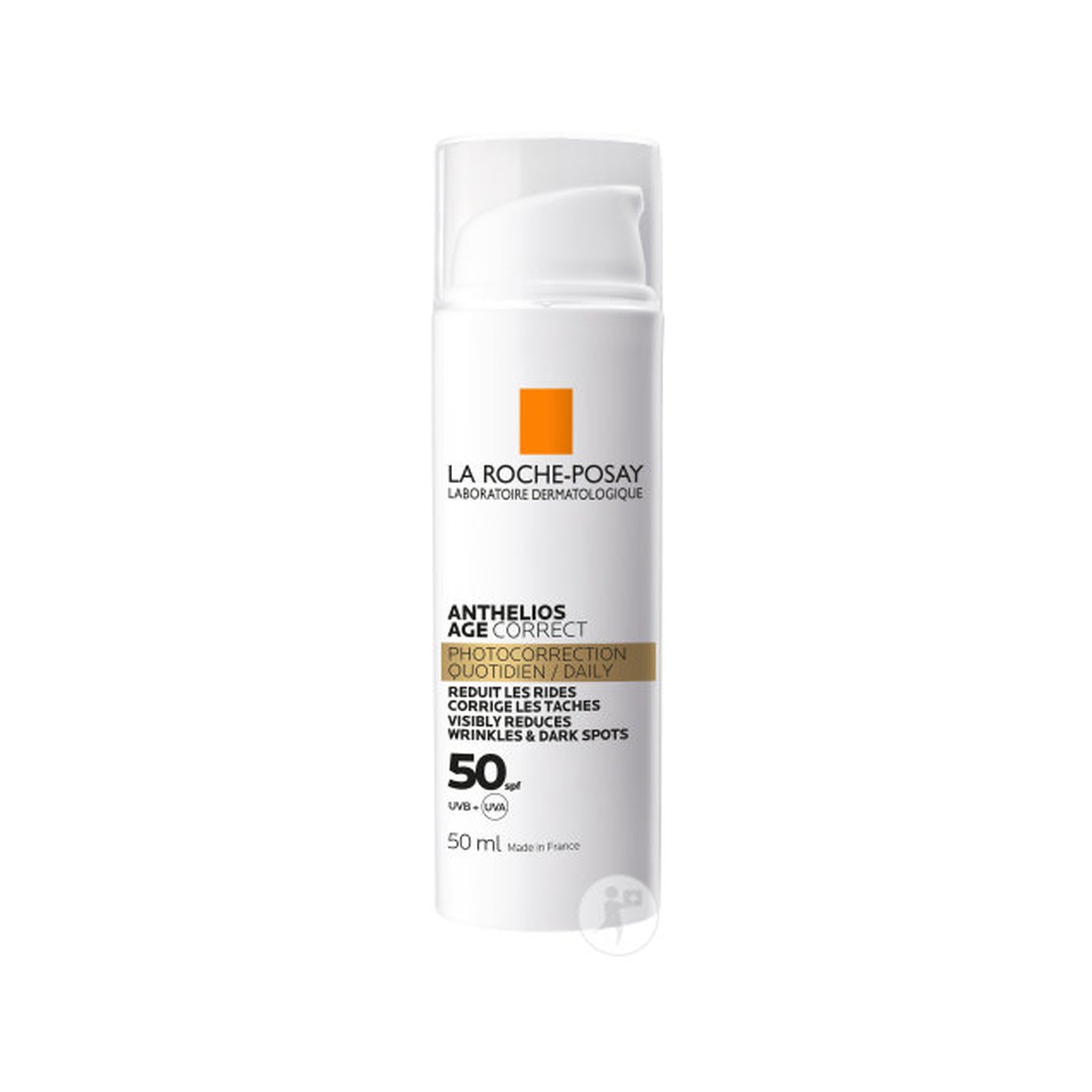 La Roche-Posay Anthelios Age-Correct IP50+ Photocorrection Quotidien Flacon Pompe 50ml